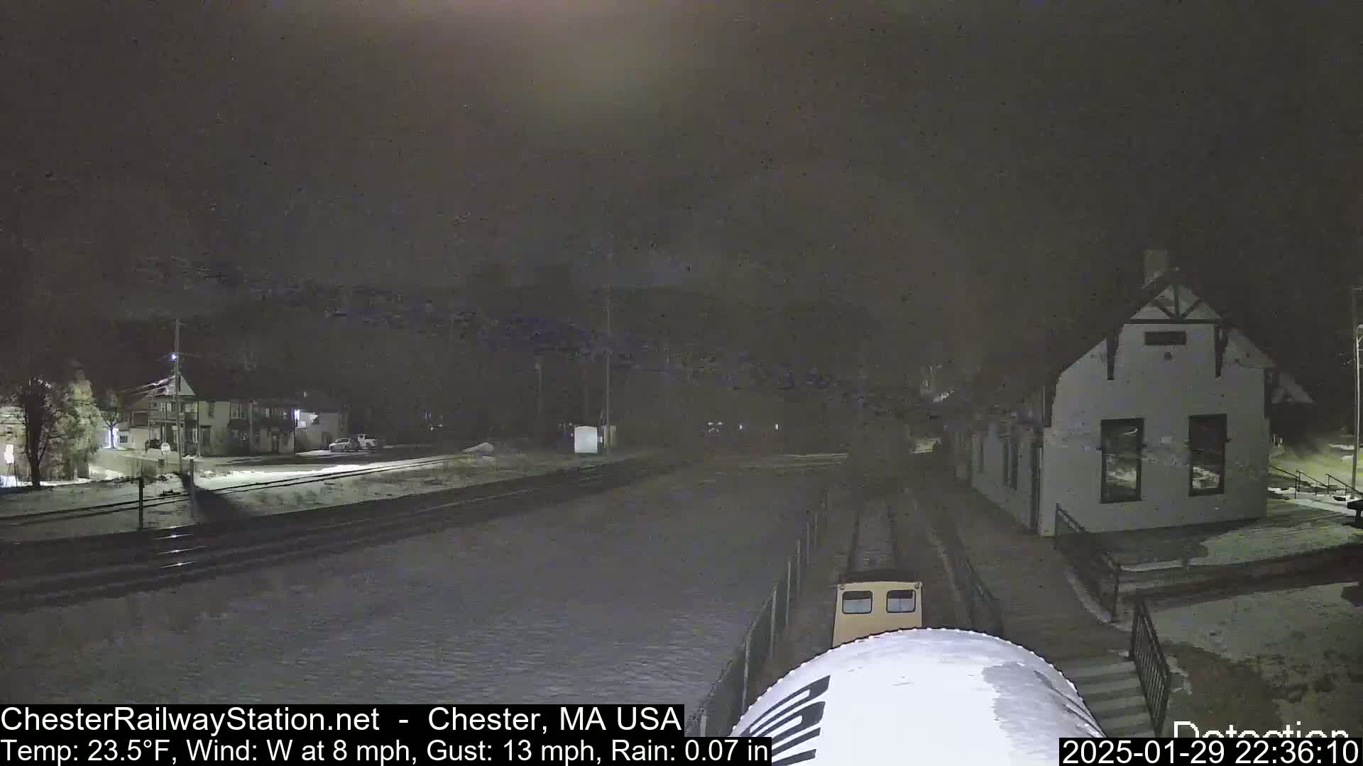Chester Railway Station Live  Cam - Massachusetts, USA