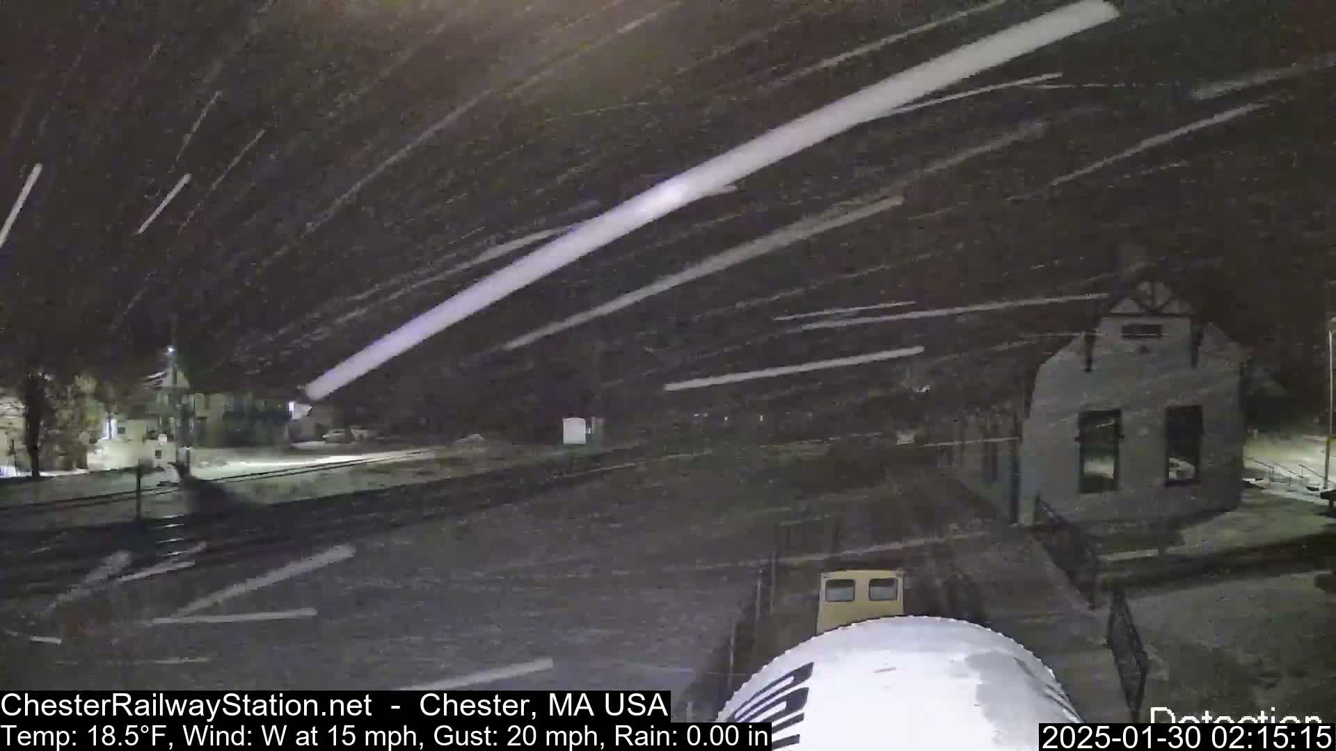 Chester Railway Station Live  Cam - Massachusetts, USA