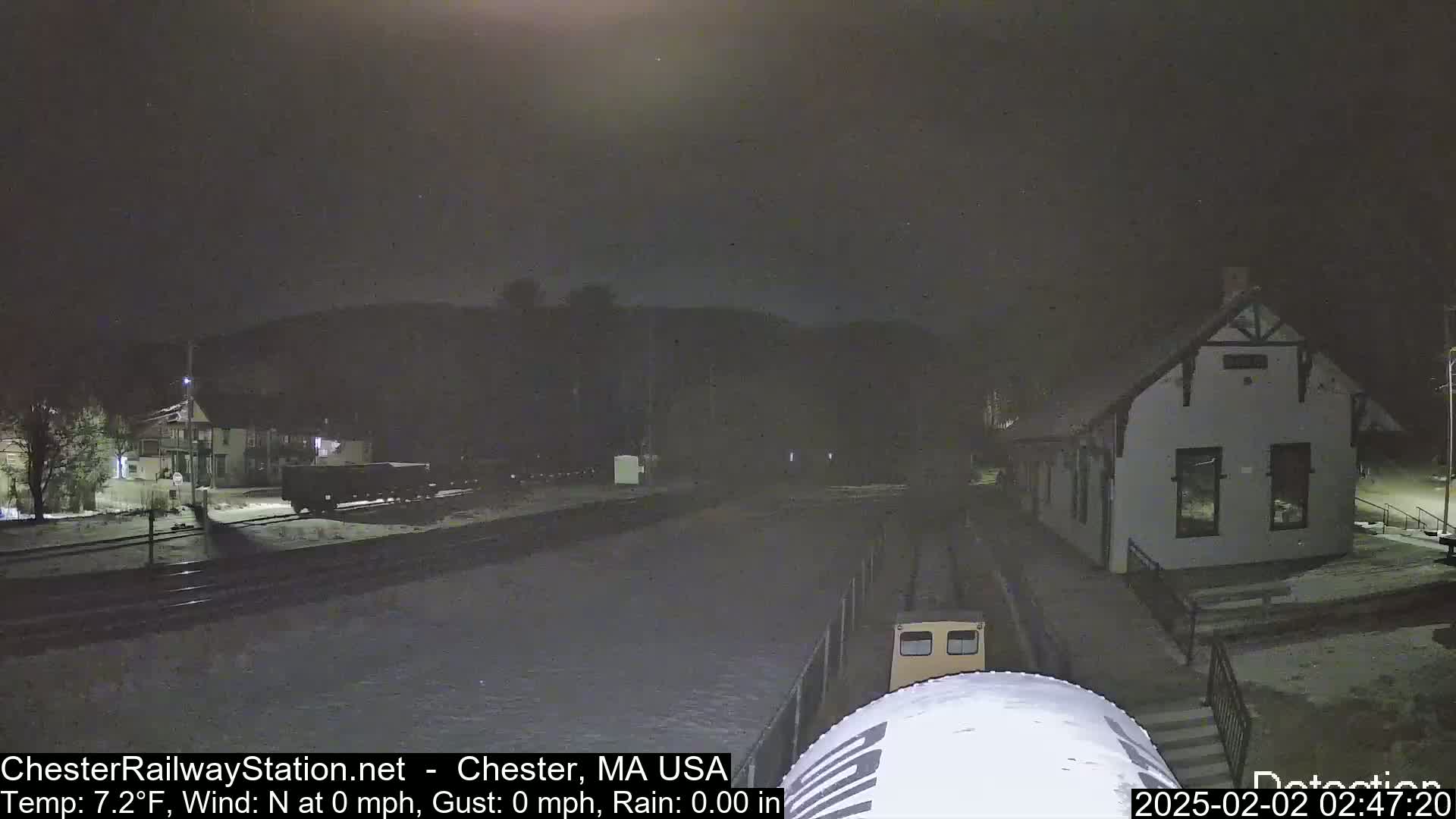 Chester Railway Station Live  Cam - Massachusetts, USA