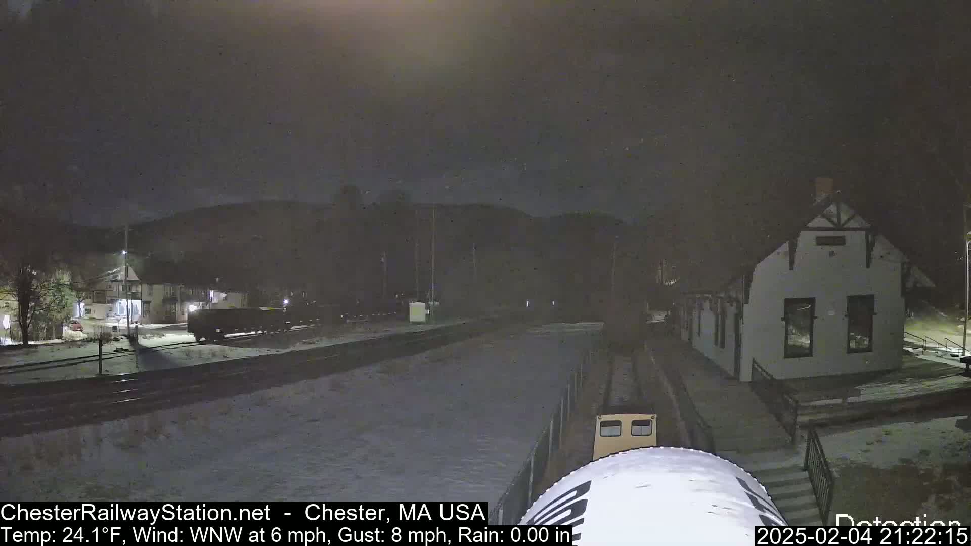 Chester Railway Station Live  Cam - Massachusetts, USA