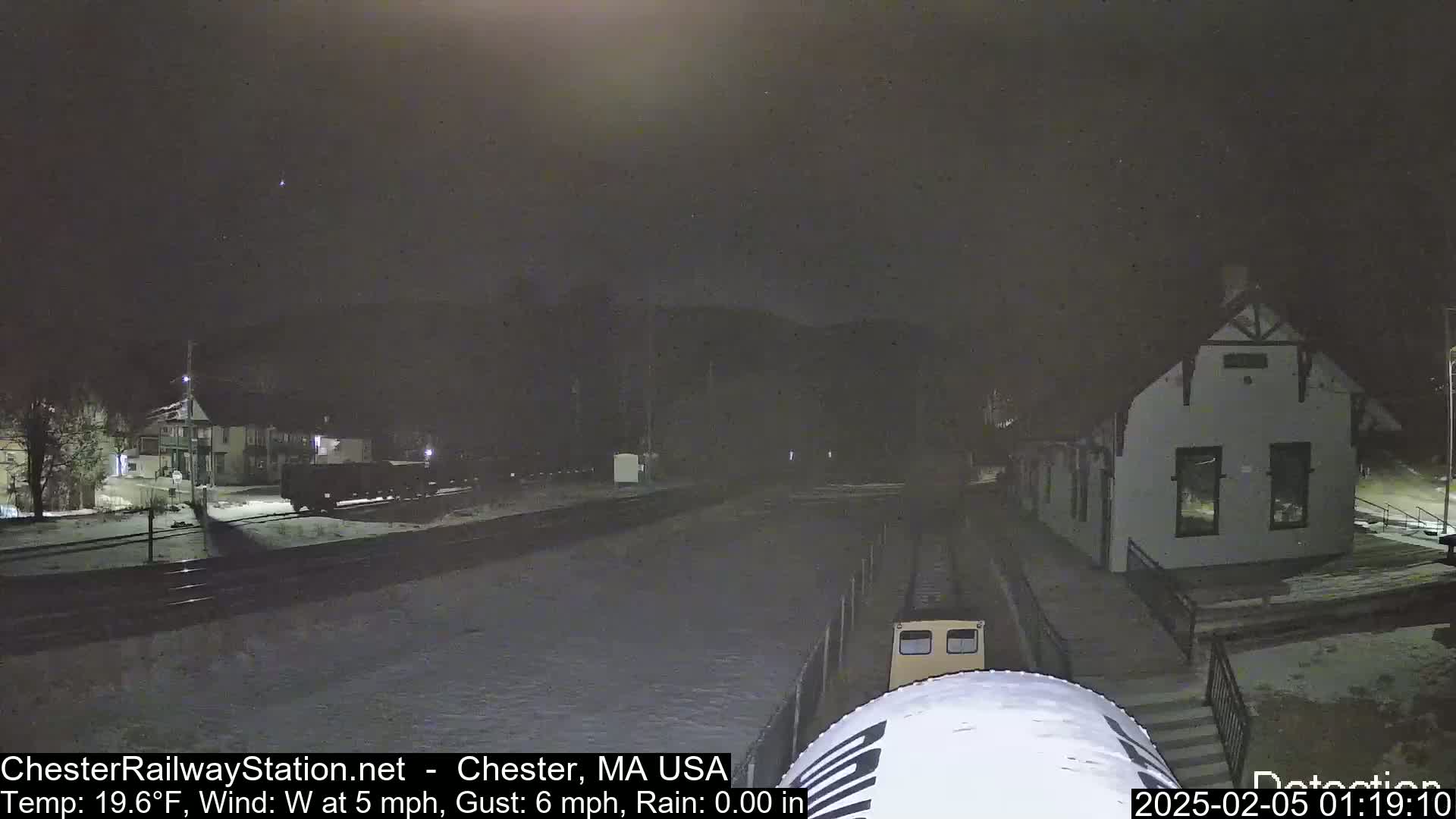Chester Railway Station Live  Cam - Massachusetts, USA