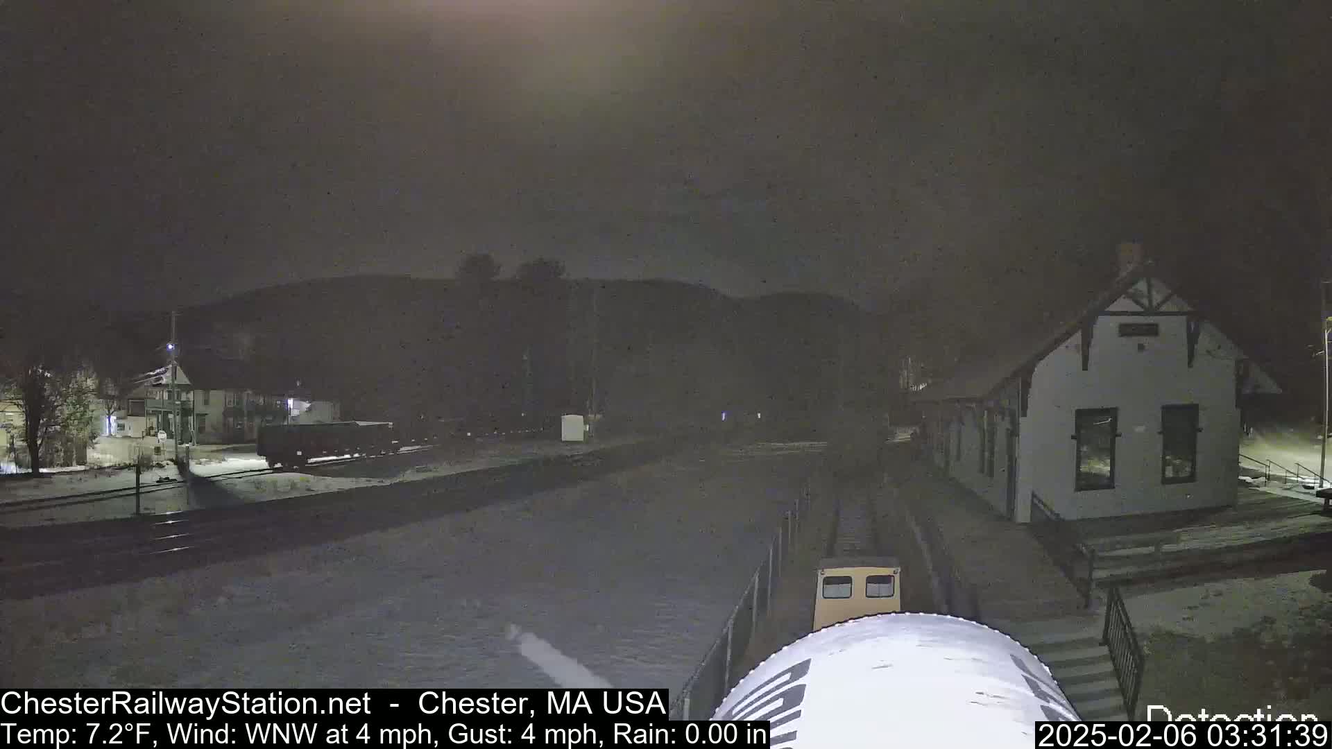 Chester Railway Station Live  Cam - Massachusetts, USA