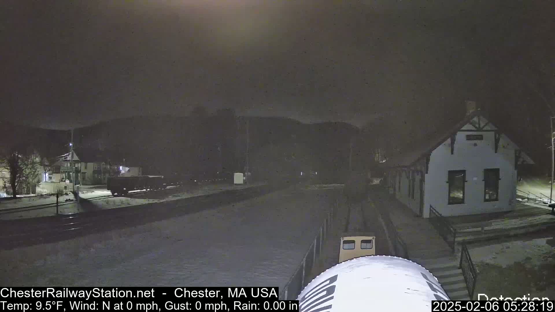 Chester Railway Station Live  Cam - Massachusetts, USA