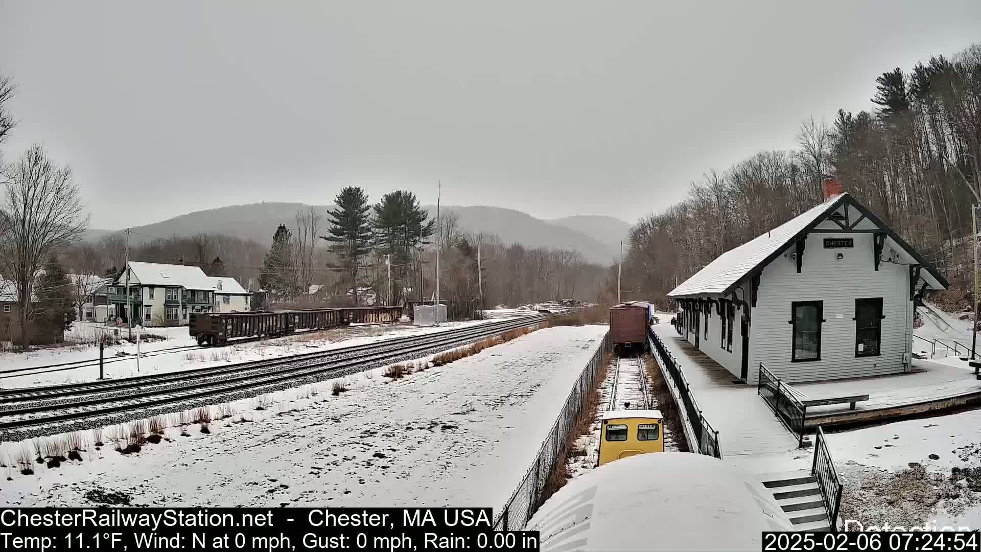 Chester Railway Station Live  Cam - Massachusetts, USA