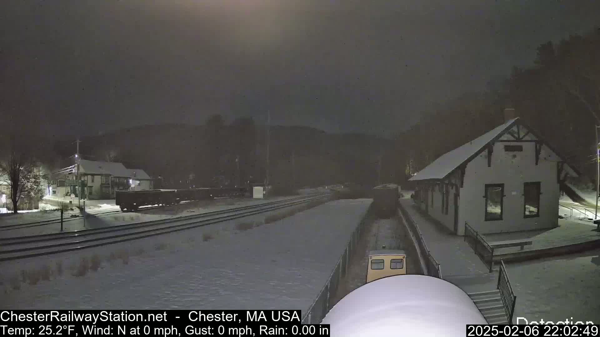 Chester Railway Station Live  Cam - Massachusetts, USA