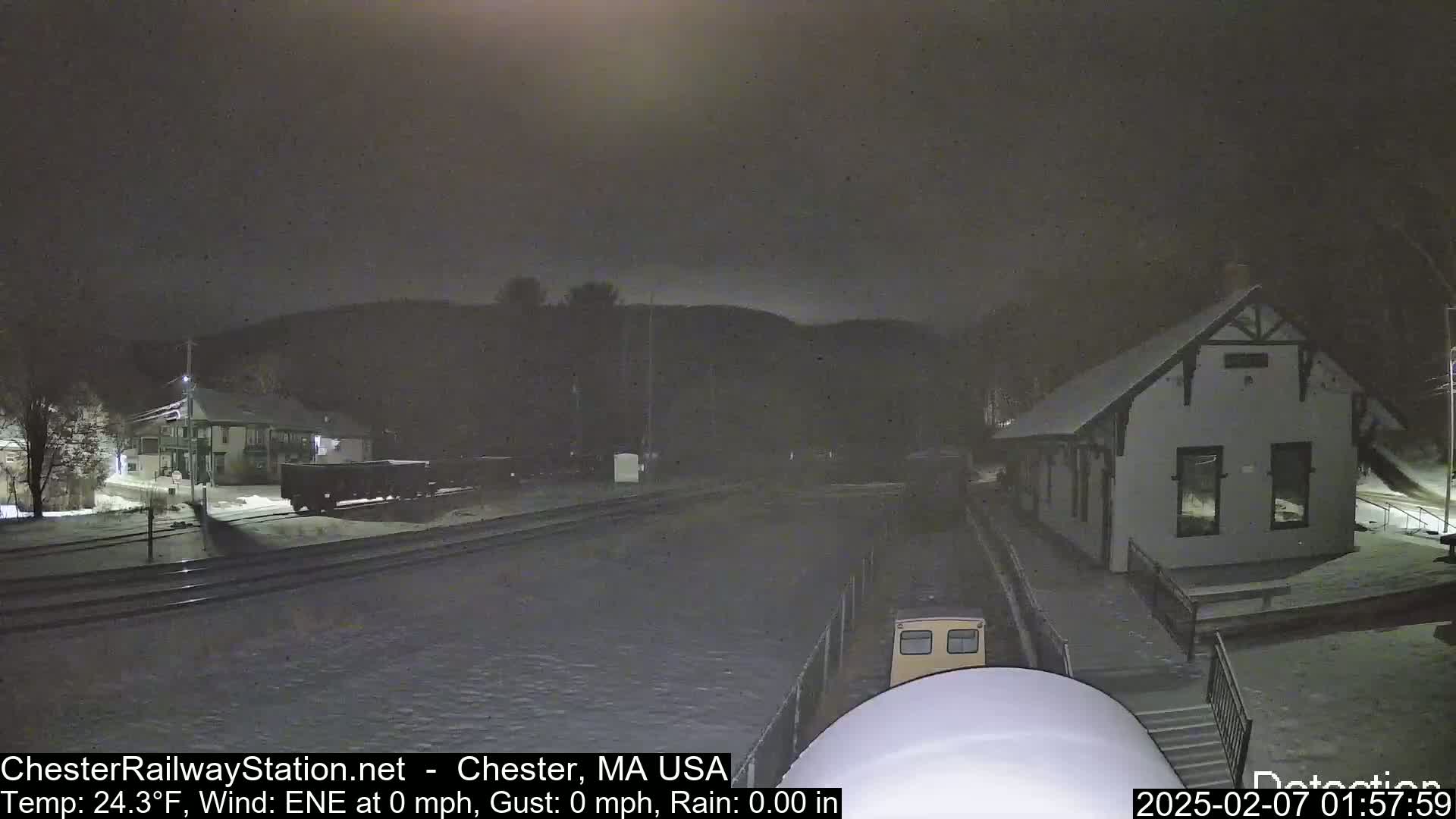 Chester Railway Station Live  Cam - Massachusetts, USA
