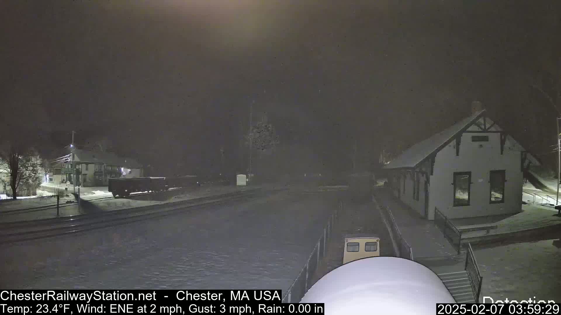 Chester Railway Station Live  Cam - Massachusetts, USA