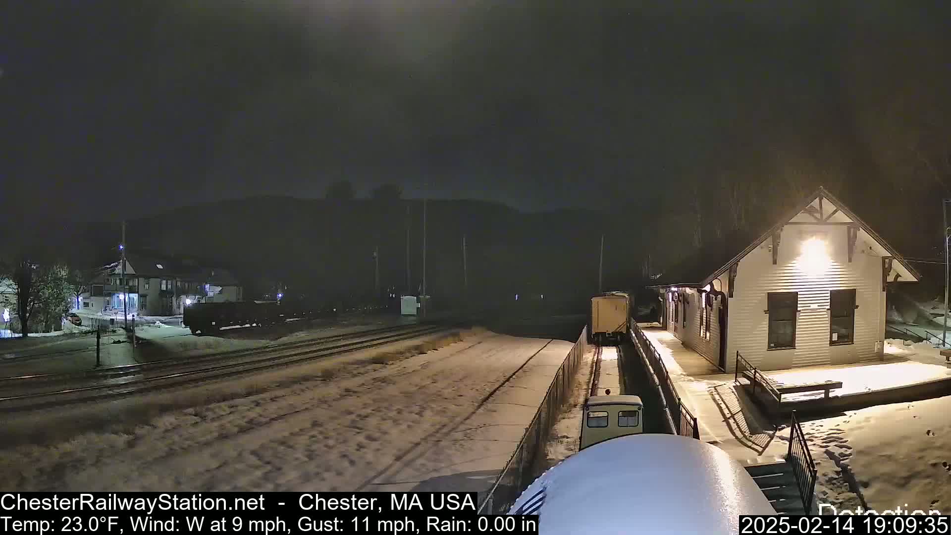 Chester Railway Station Live  Cam - Massachusetts, USA