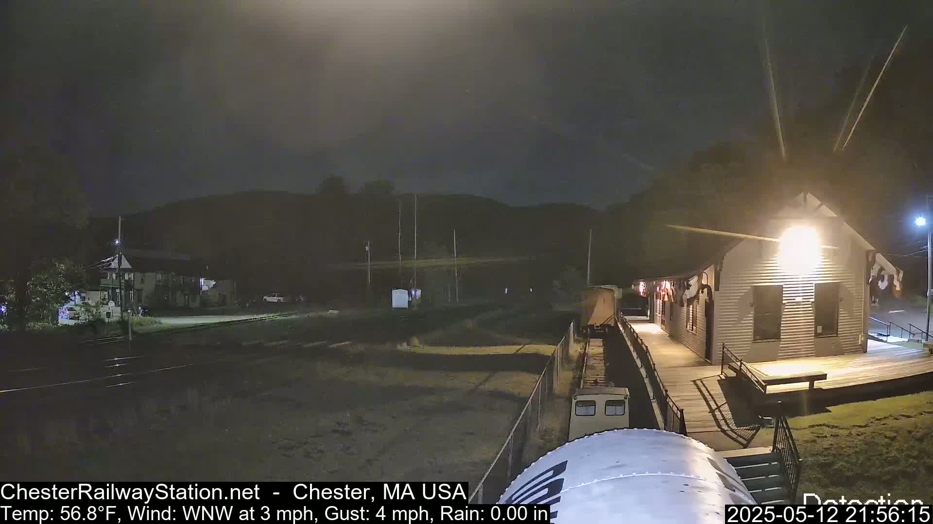 Chester Railway Station Live  Cam - Massachusetts, USA