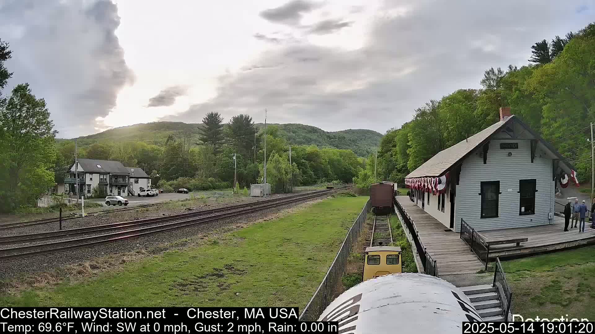 Chester Railway Station Live  Cam - Massachusetts, USA
