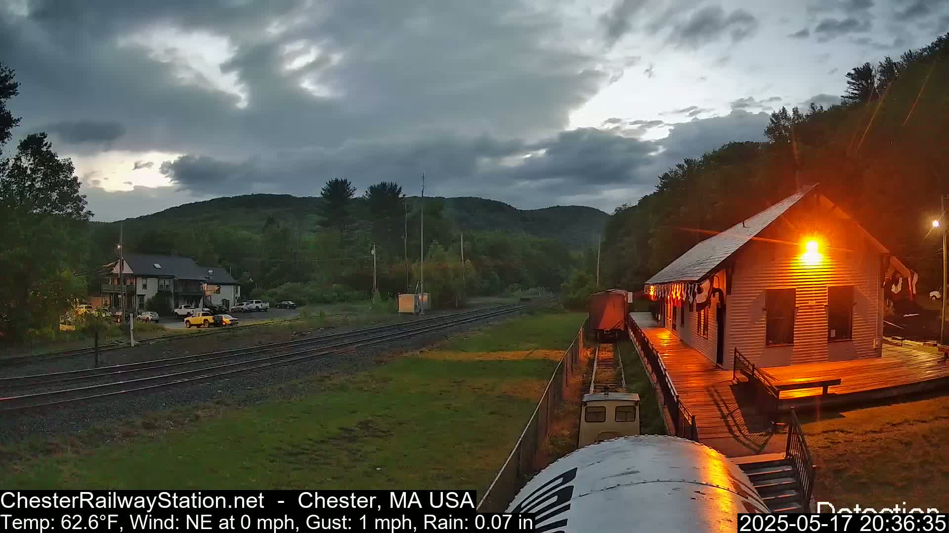 Chester Railway Station Live  Cam - Massachusetts, USA
