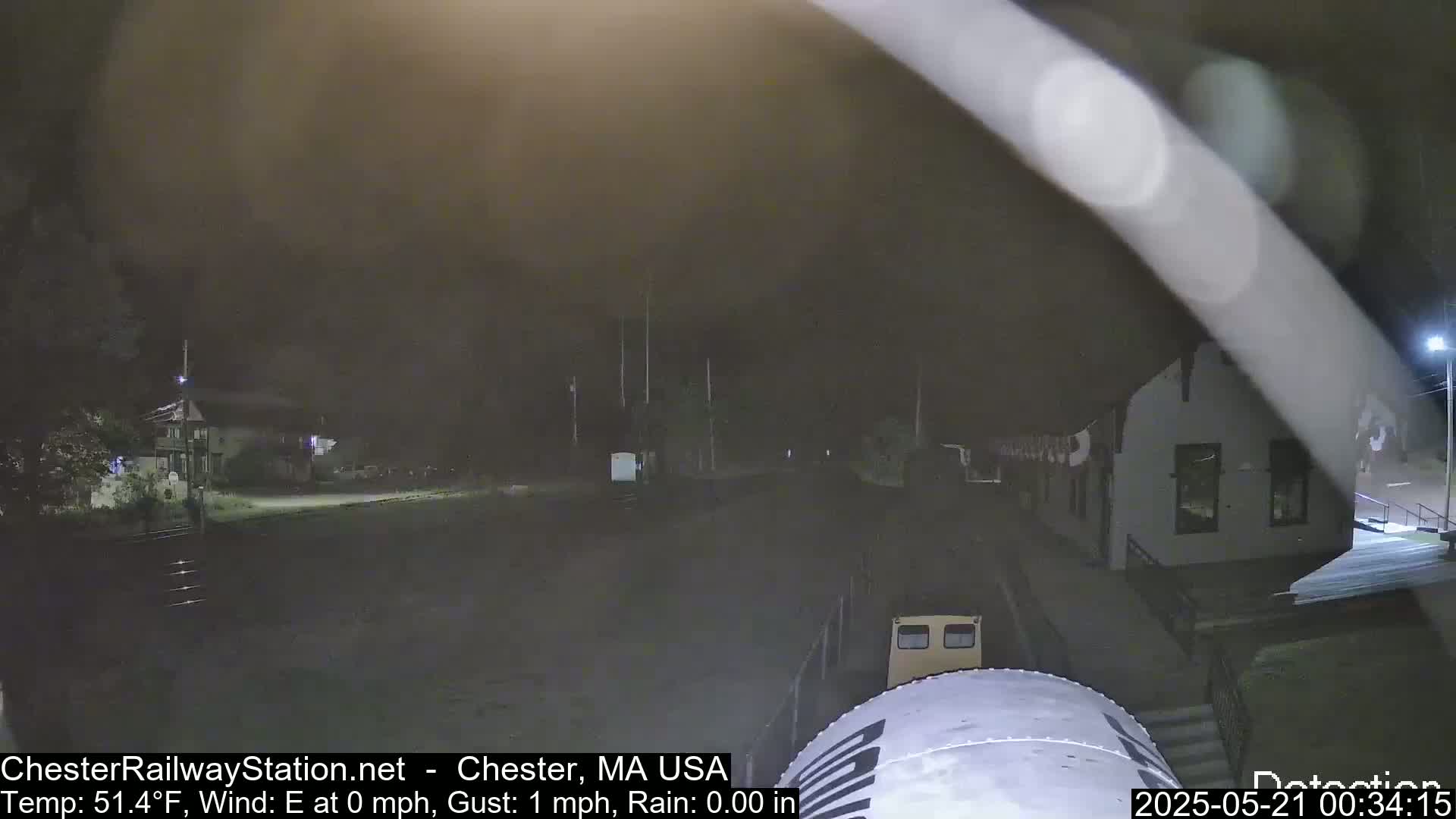 Chester Railway Station Live  Cam - Massachusetts, USA