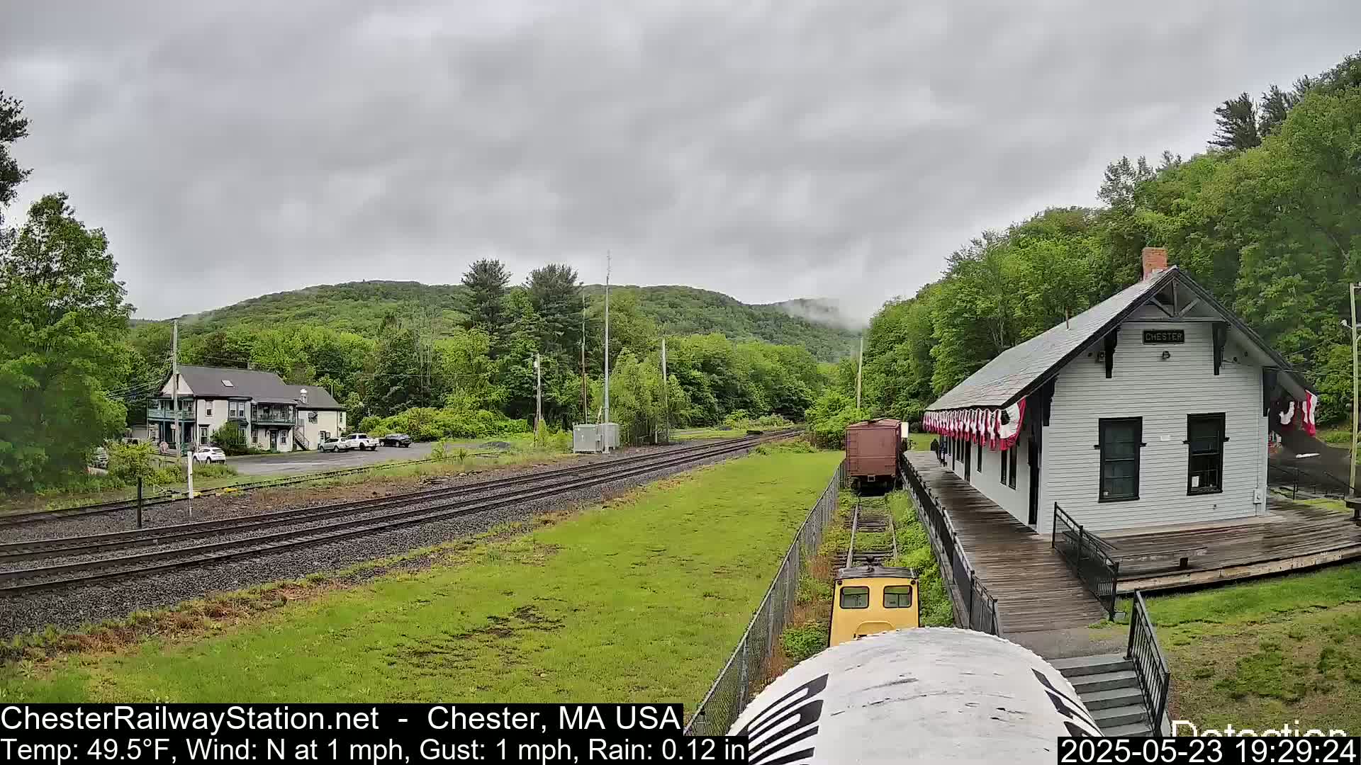 Chester Railway Station Live  Cam - Massachusetts, USA