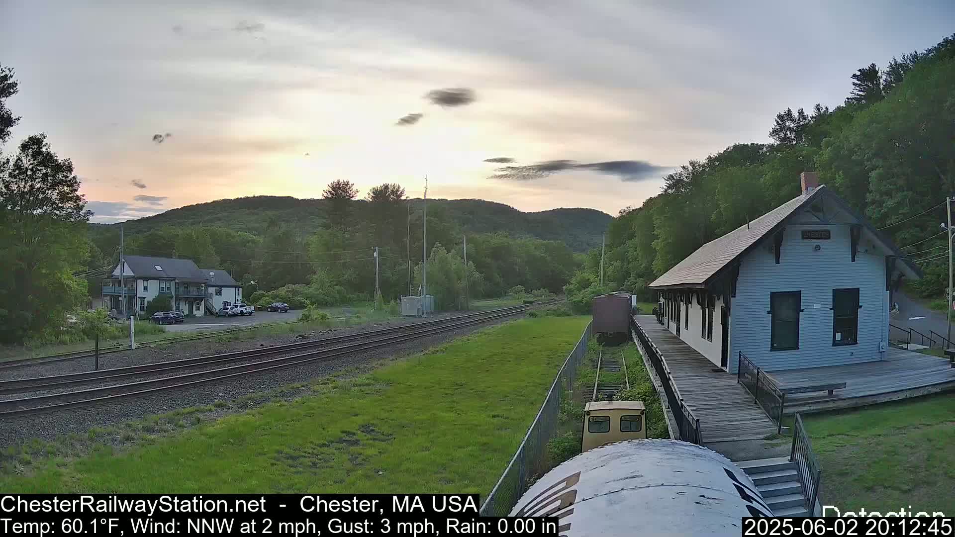 Chester Railway Station Live  Cam - Massachusetts, USA