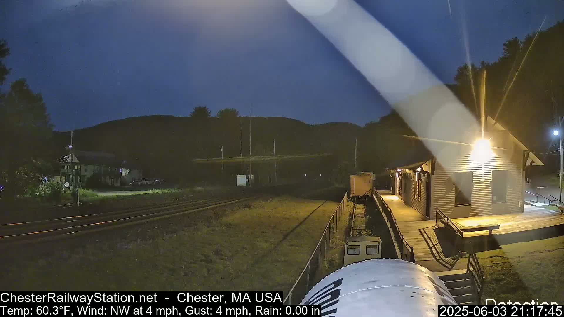 Chester Railway Station Live  Cam - Massachusetts, USA