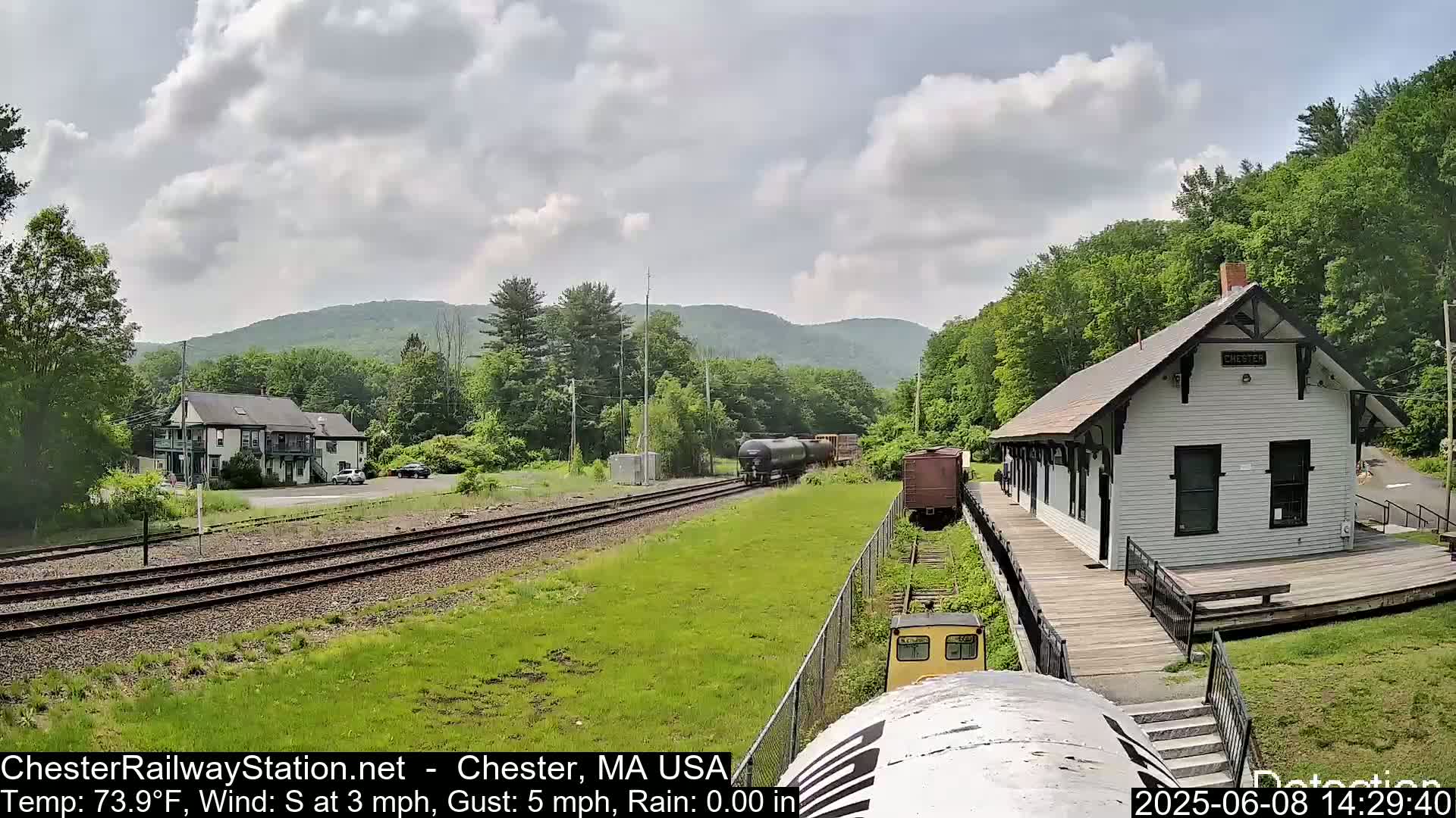 Chester Railway Station Live  Cam - Massachusetts, USA