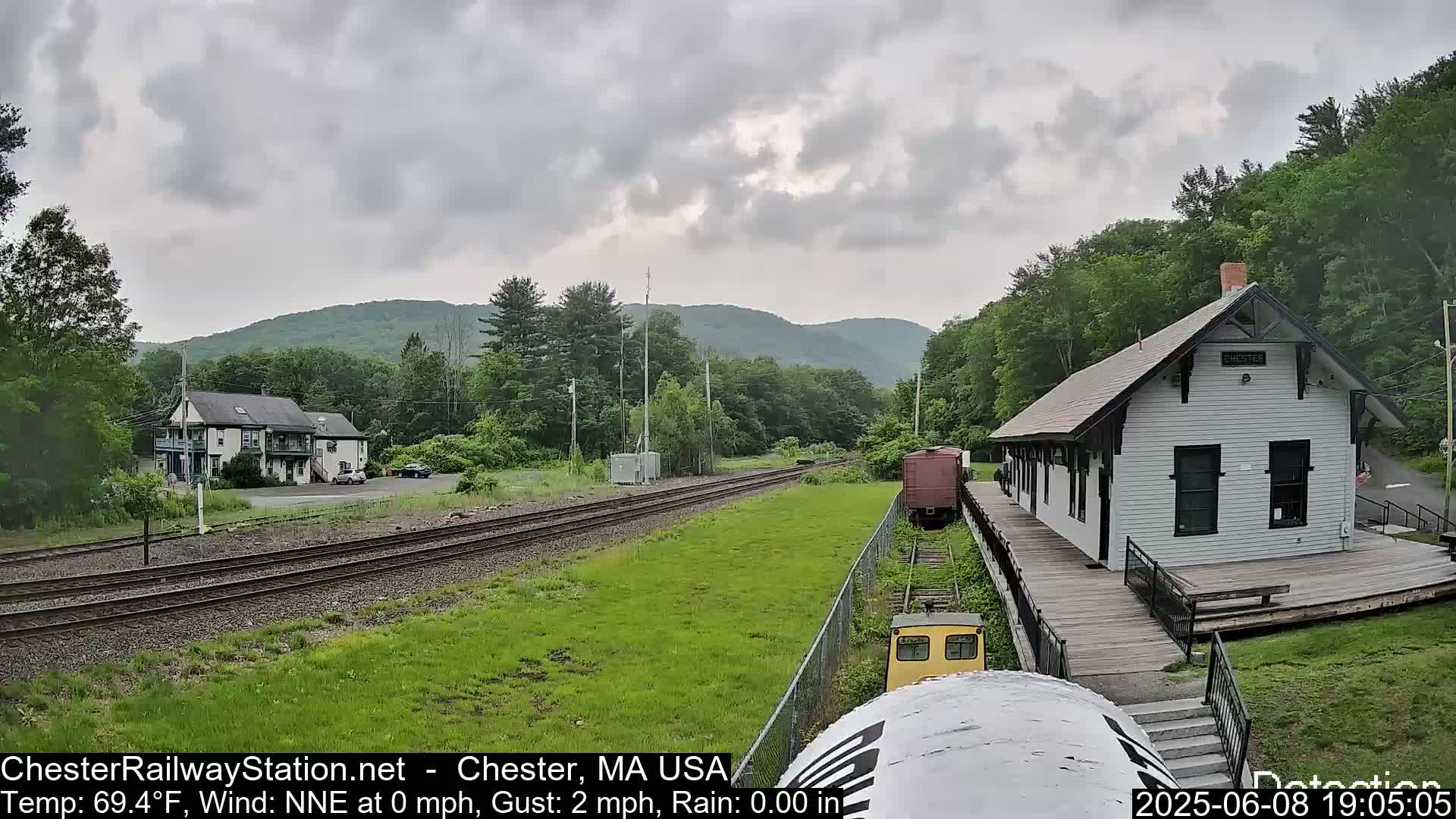 Chester Railway Station Live  Cam - Massachusetts, USA