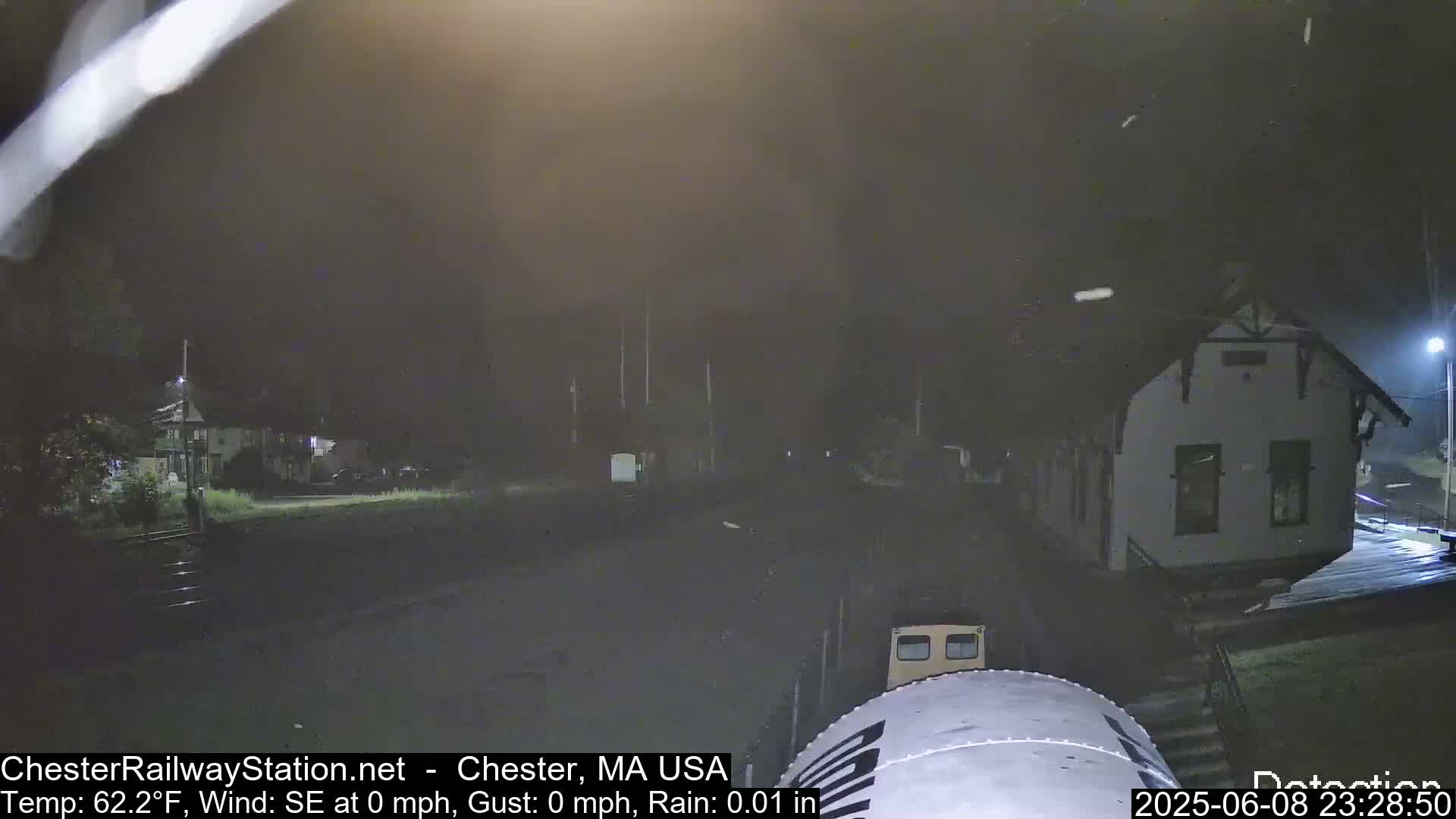 Chester Railway Station Live  Cam - Massachusetts, USA