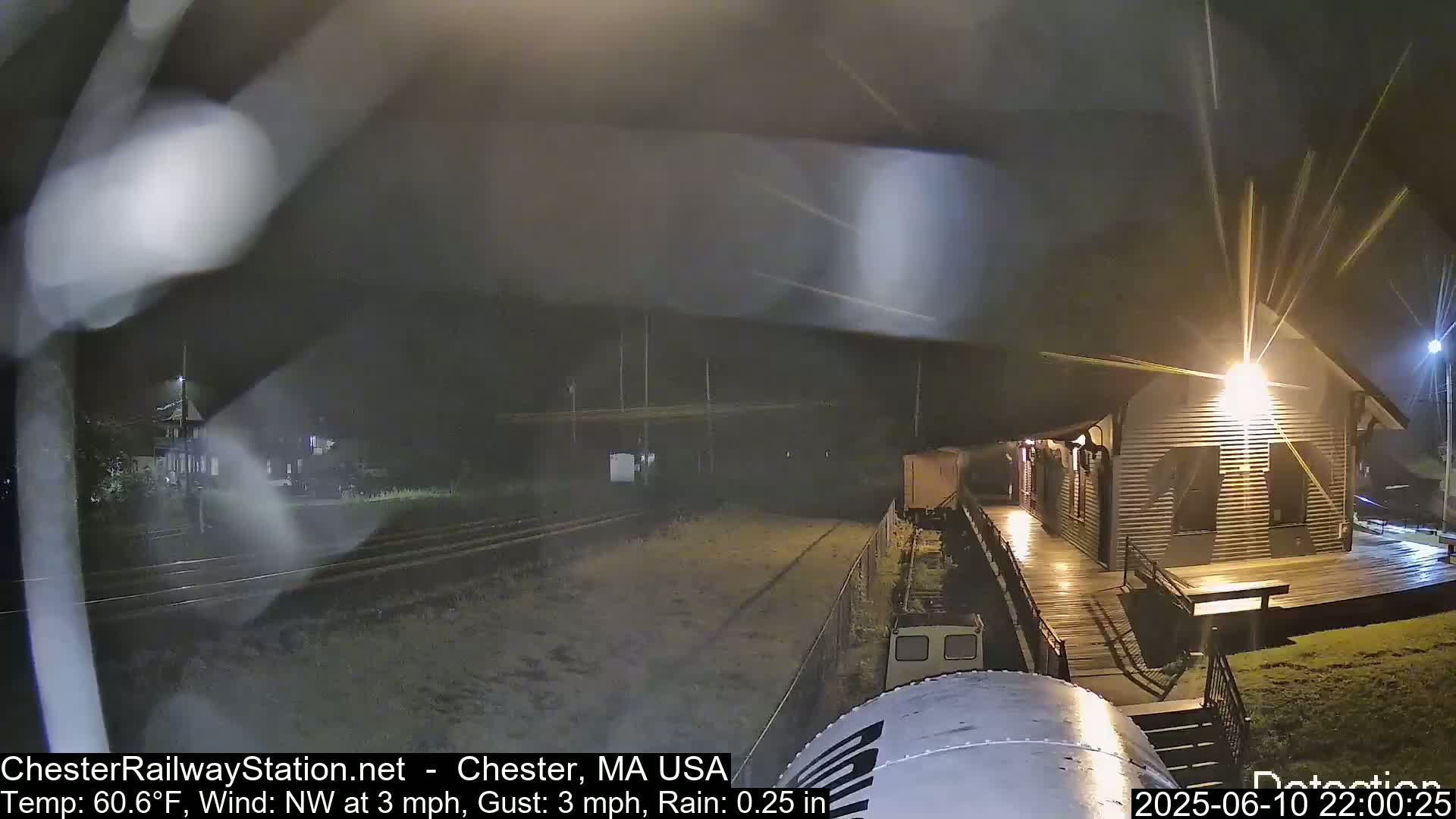 Chester Railway Station Live  Cam - Massachusetts, USA