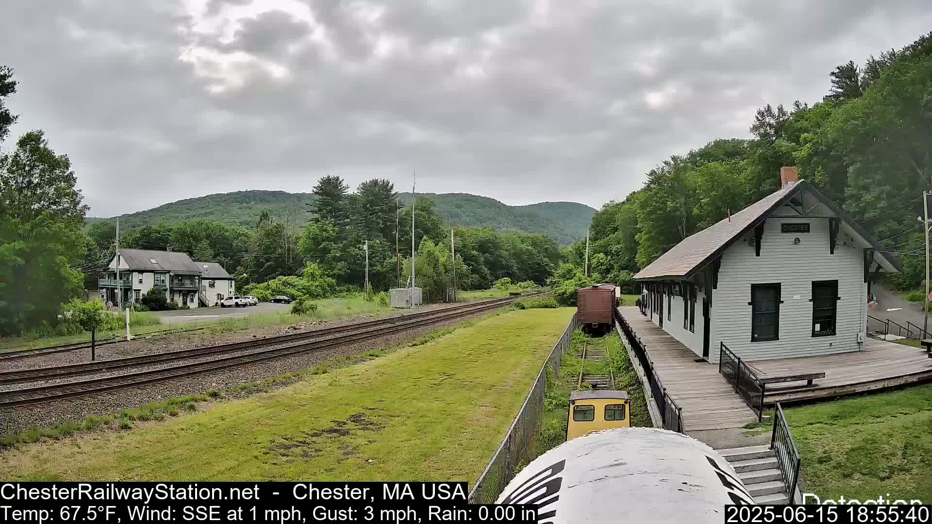 Chester Railway Station Live  Cam - Massachusetts, USA