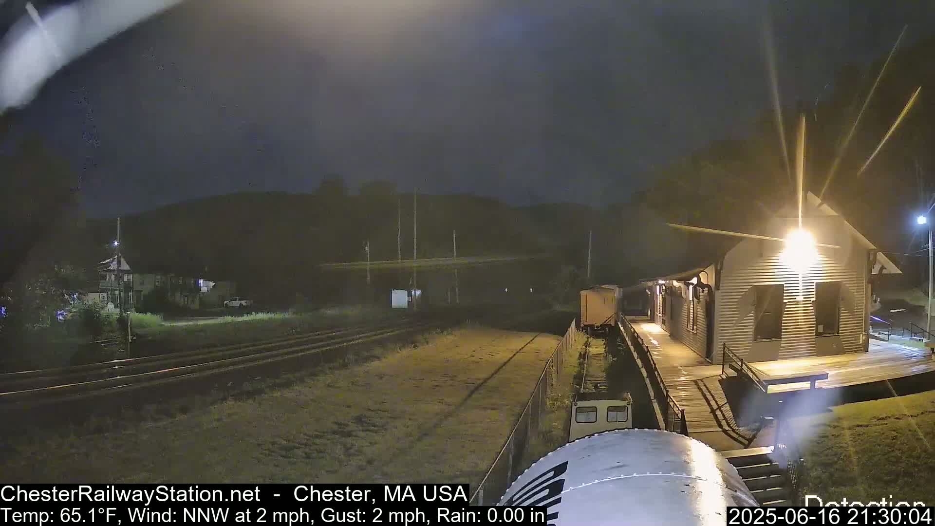 Chester Railway Station Live  Cam - Massachusetts, USA