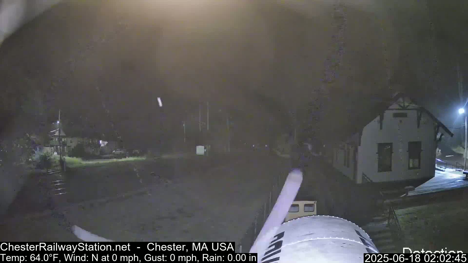 Chester Railway Station Live  Cam - Massachusetts, USA