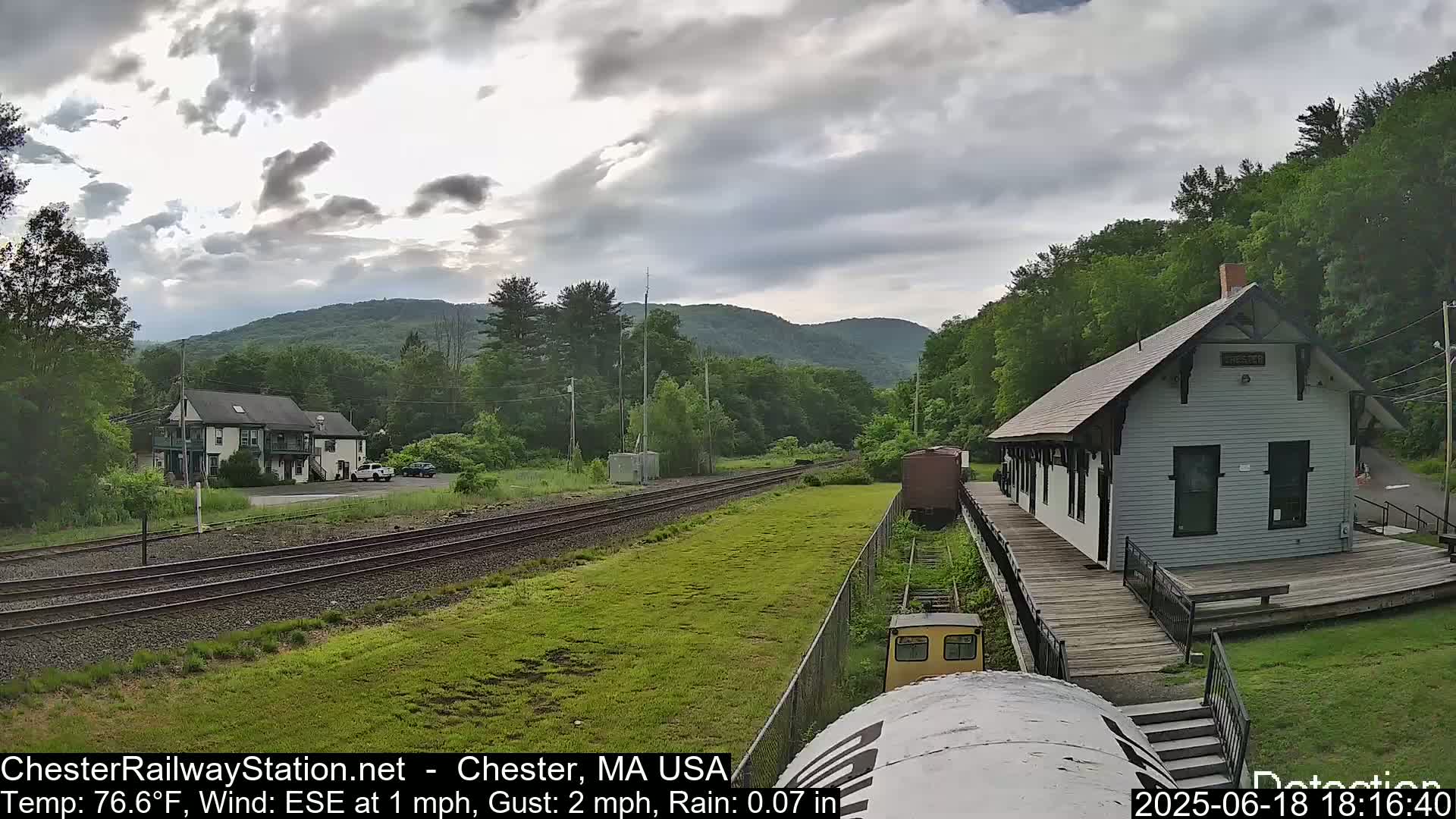 Chester Railway Station Live  Cam - Massachusetts, USA