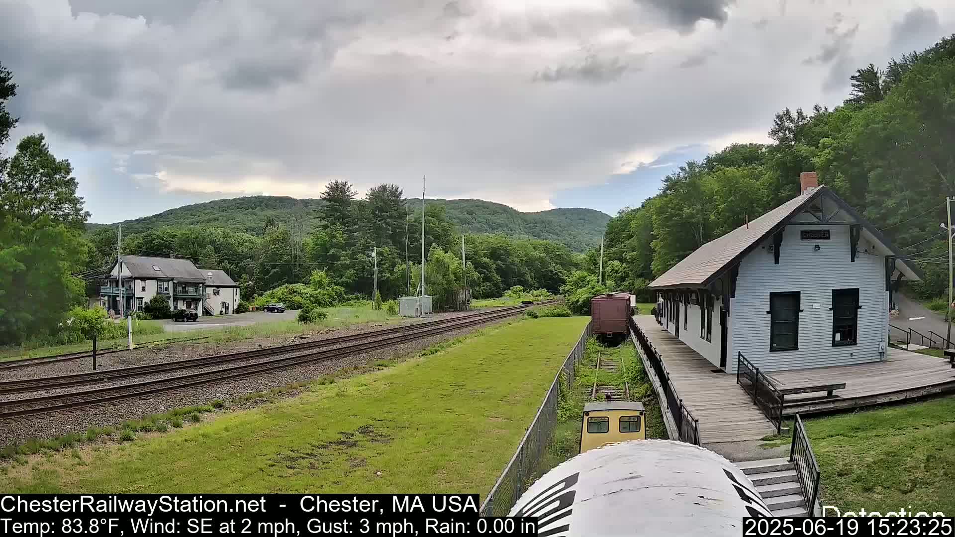 Chester Railway Station Live  Cam - Massachusetts, USA