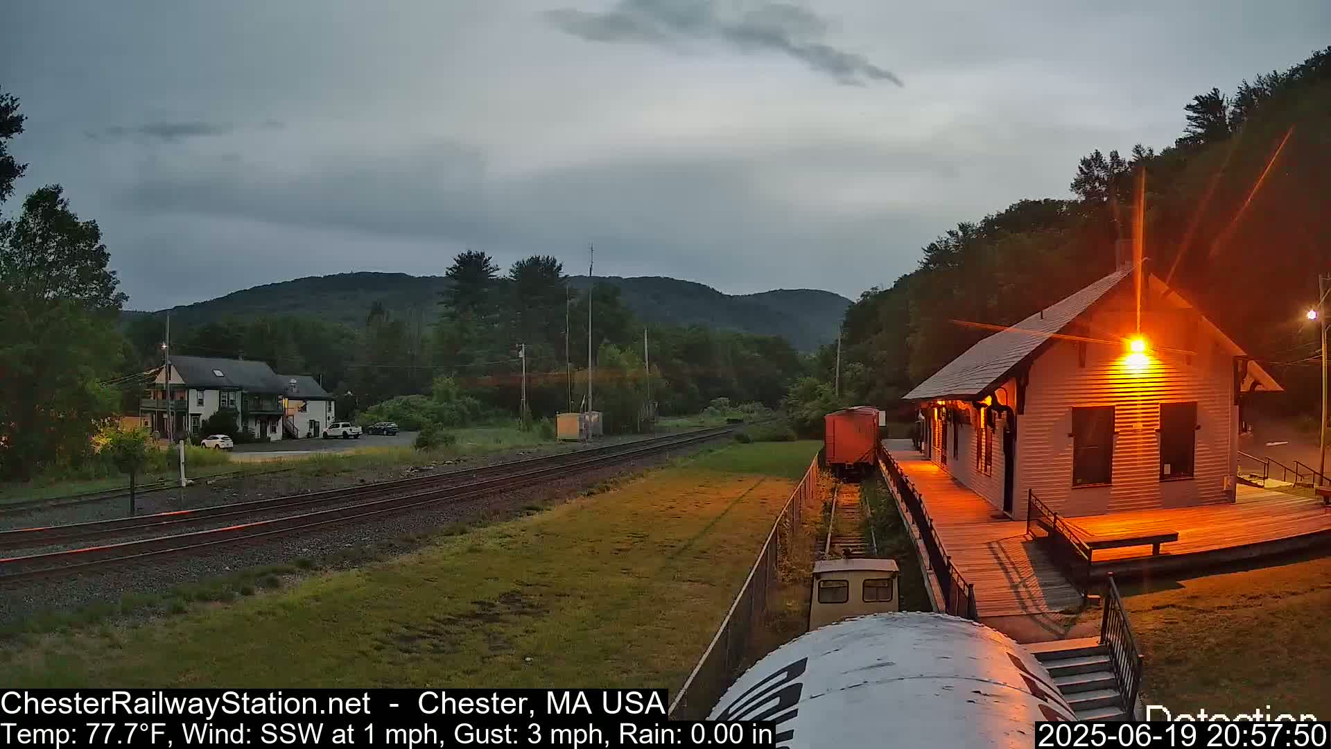 Chester Railway Station Live  Cam - Massachusetts, USA