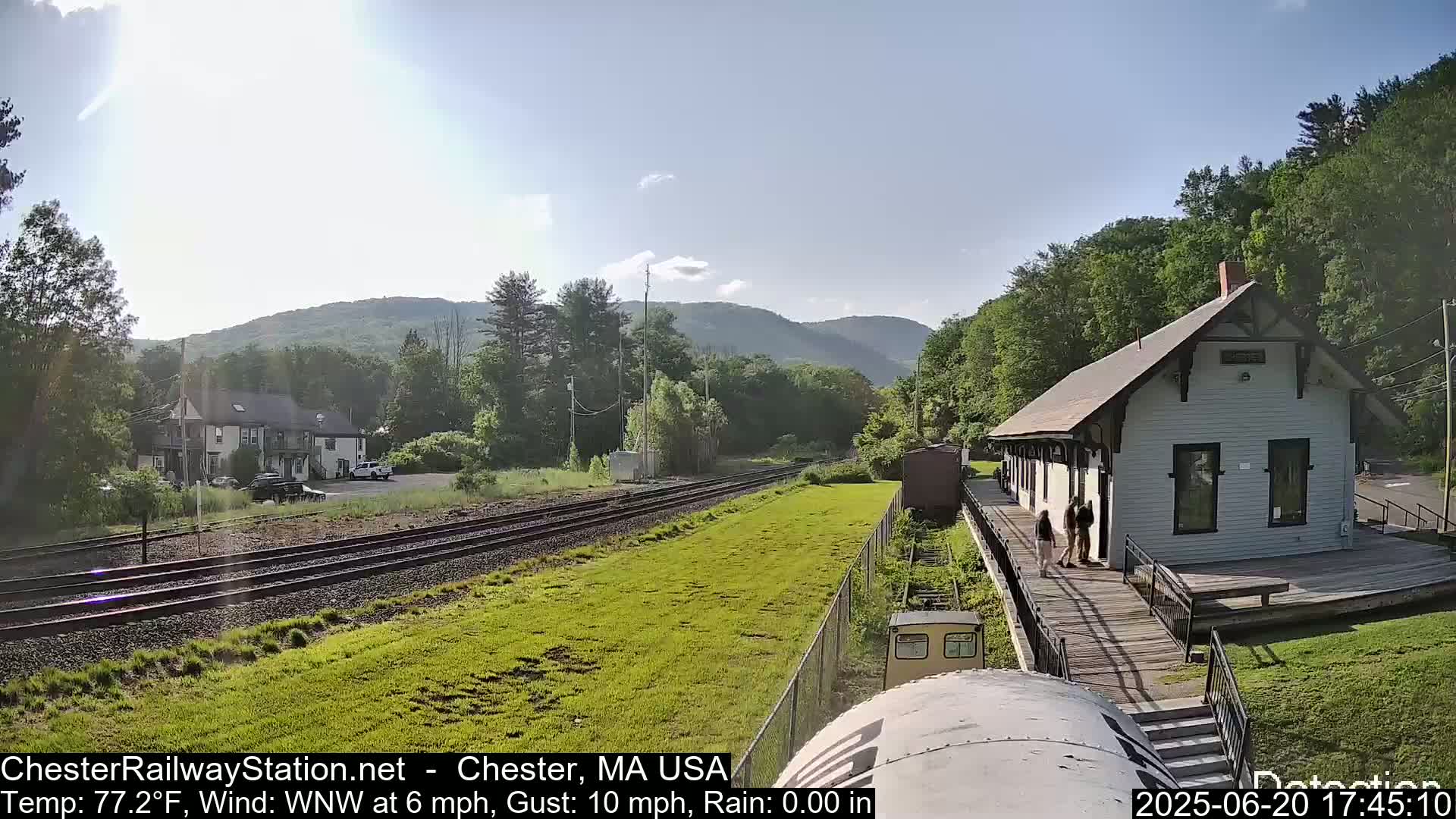 Chester Railway Station Live  Cam - Massachusetts, USA