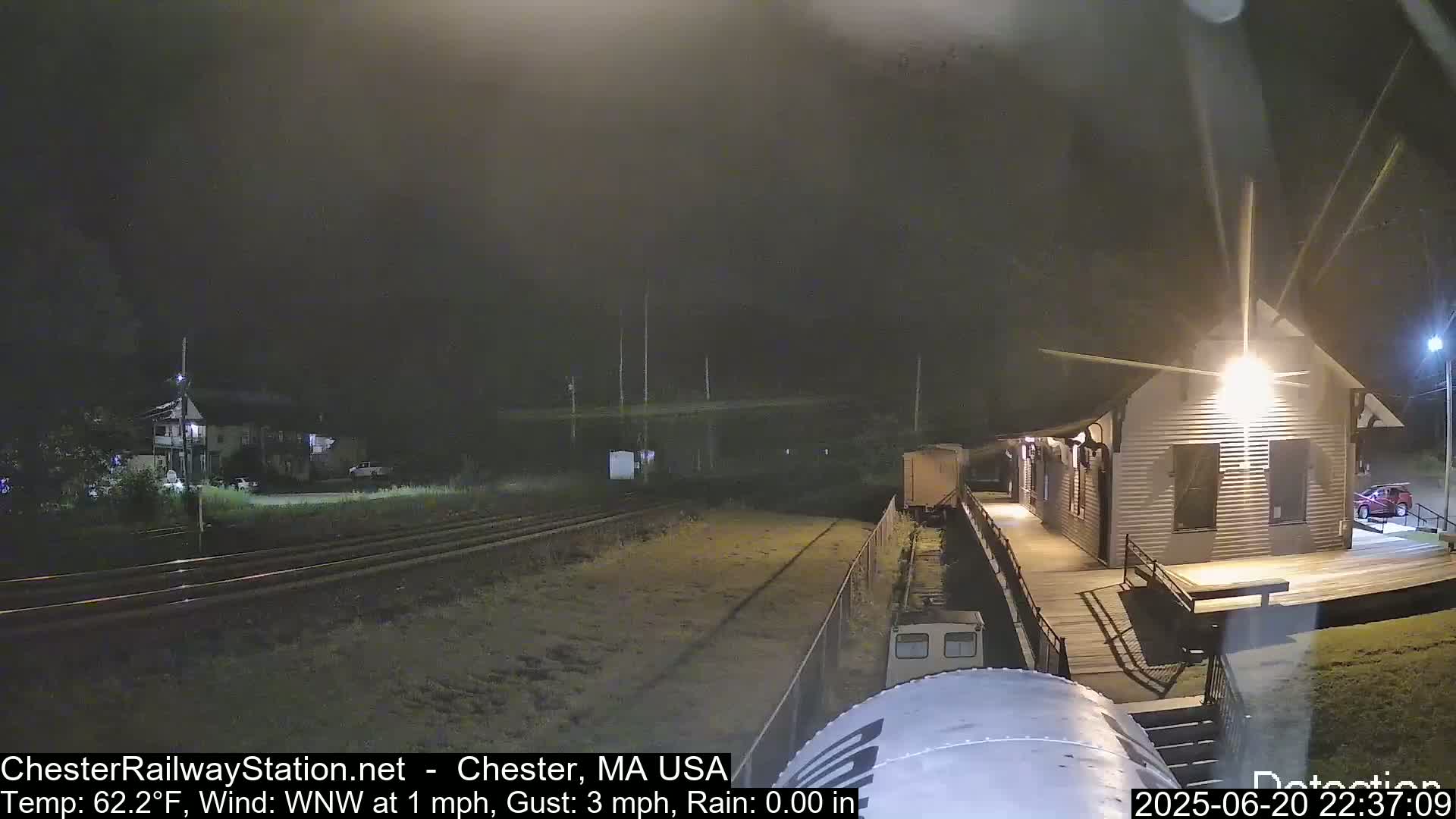 Chester Railway Station Live  Cam - Massachusetts, USA