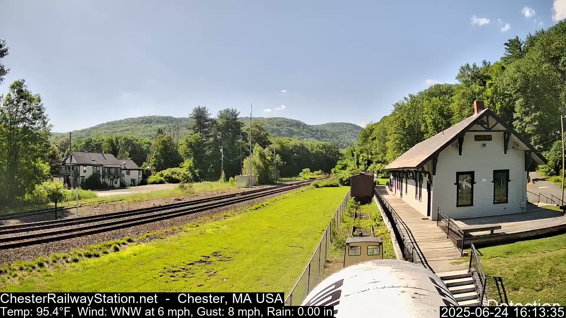 Chester Railway Station Live  Cam - Massachusetts, USA