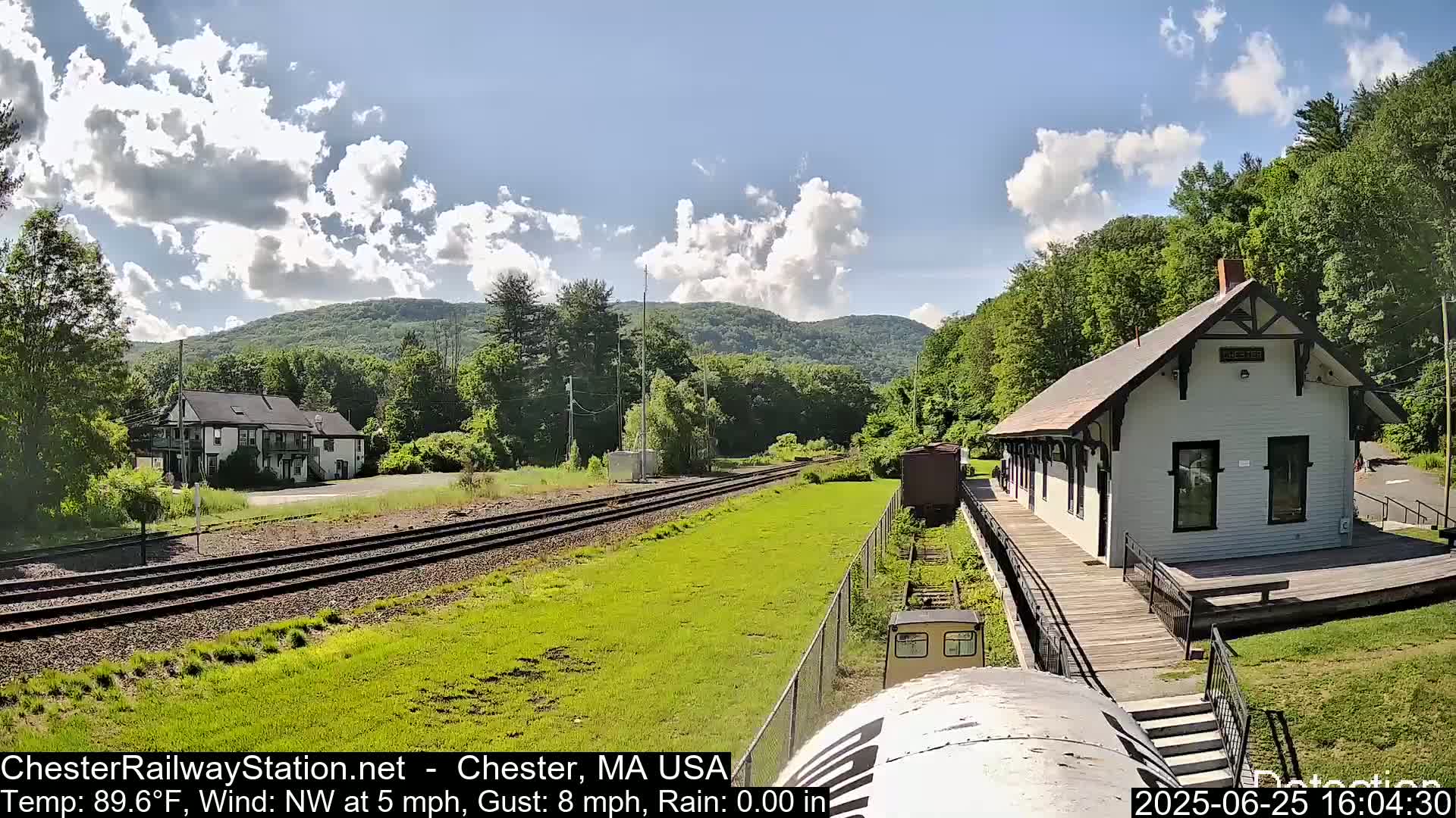 Chester Railway Station Live  Cam - Massachusetts, USA