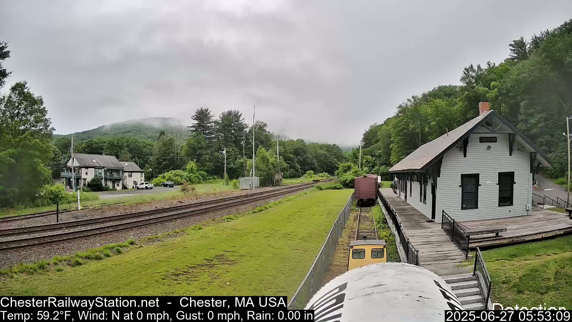 Chester Railway Station Live  Cam - Massachusetts, USA