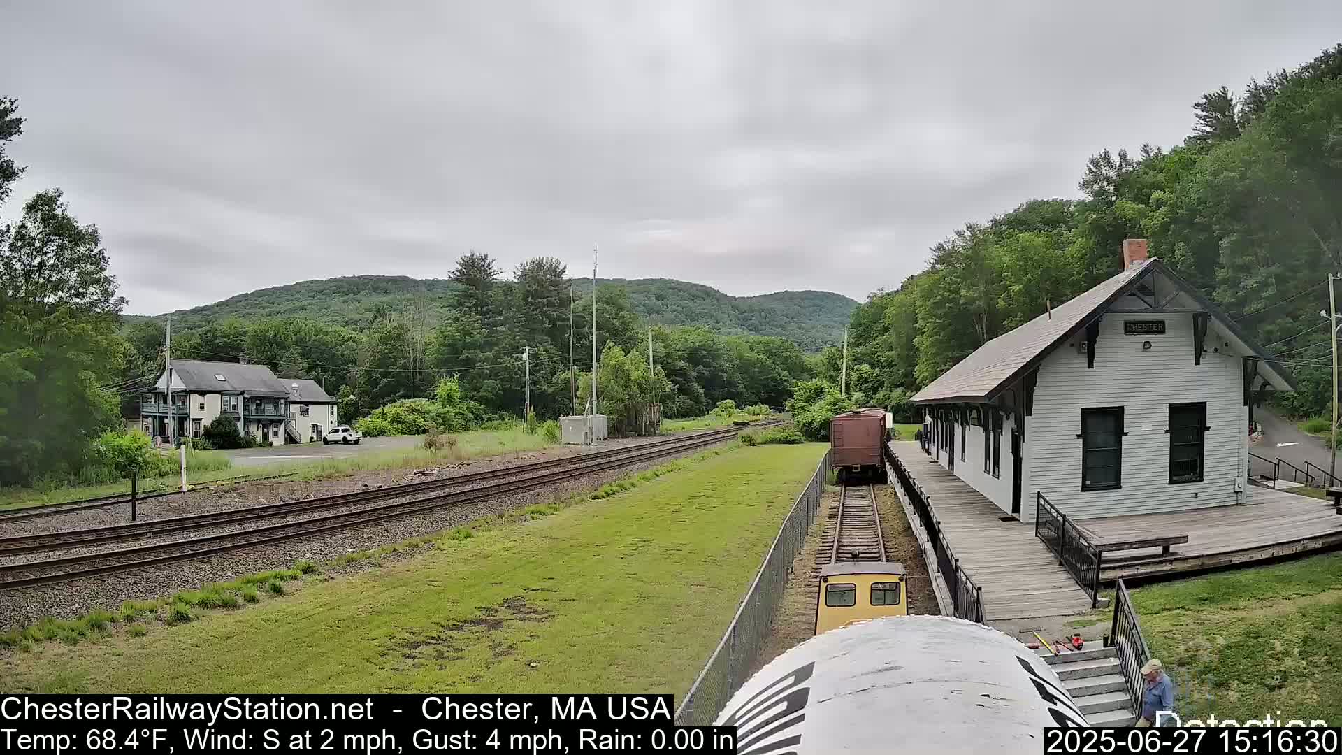 Chester Railway Station Live  Cam - Massachusetts, USA