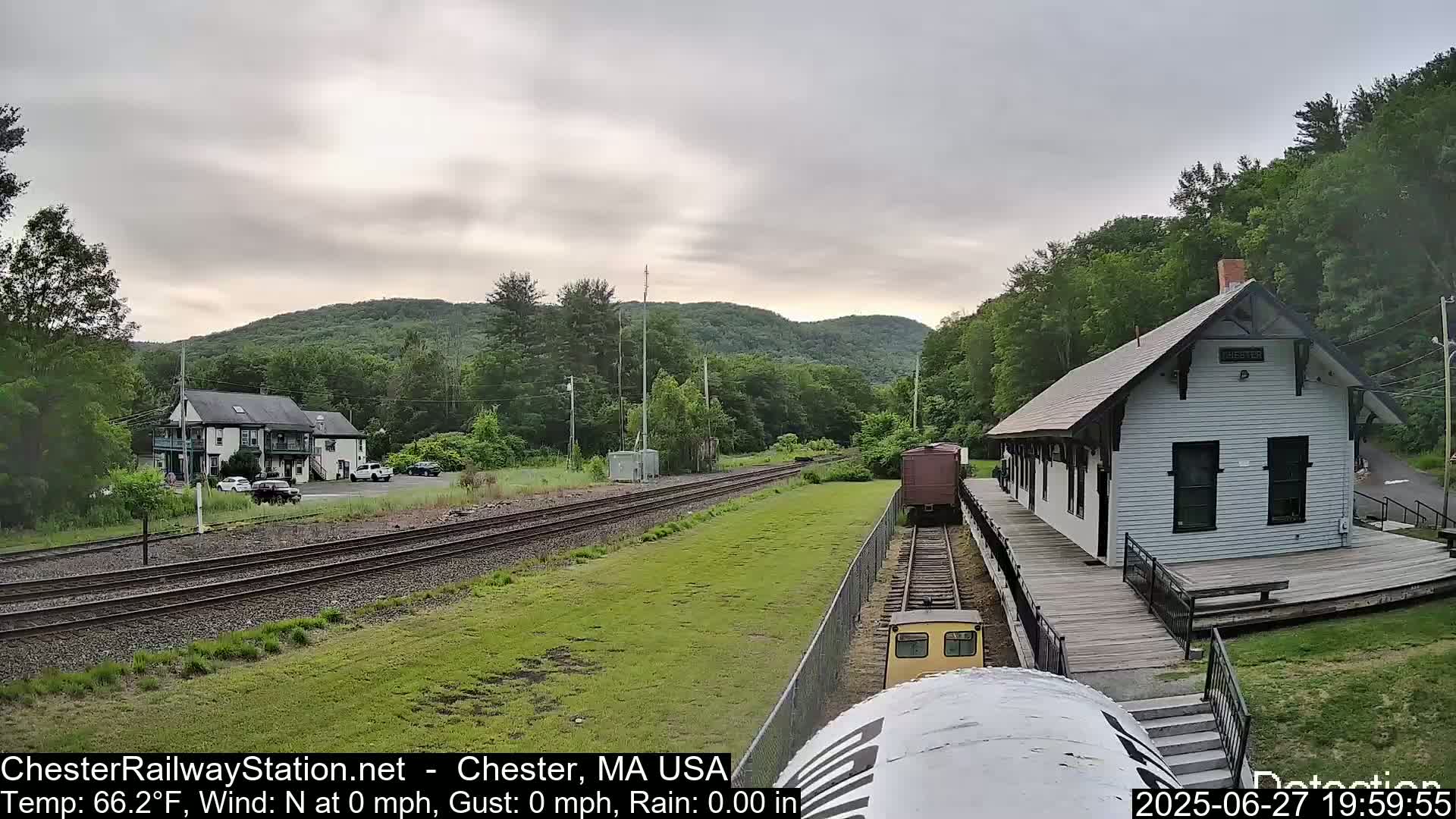Chester Railway Station Live  Cam - Massachusetts, USA
