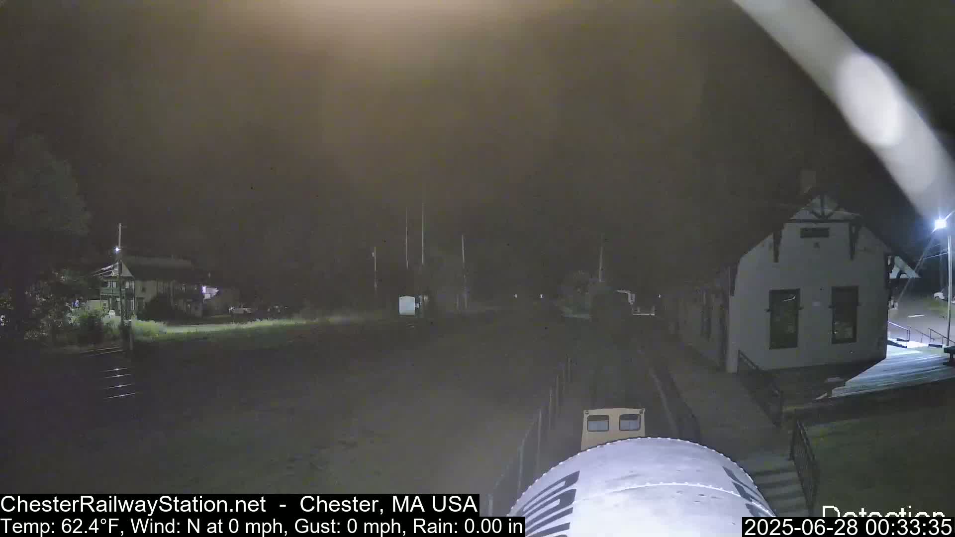 Chester Railway Station Live  Cam - Massachusetts, USA