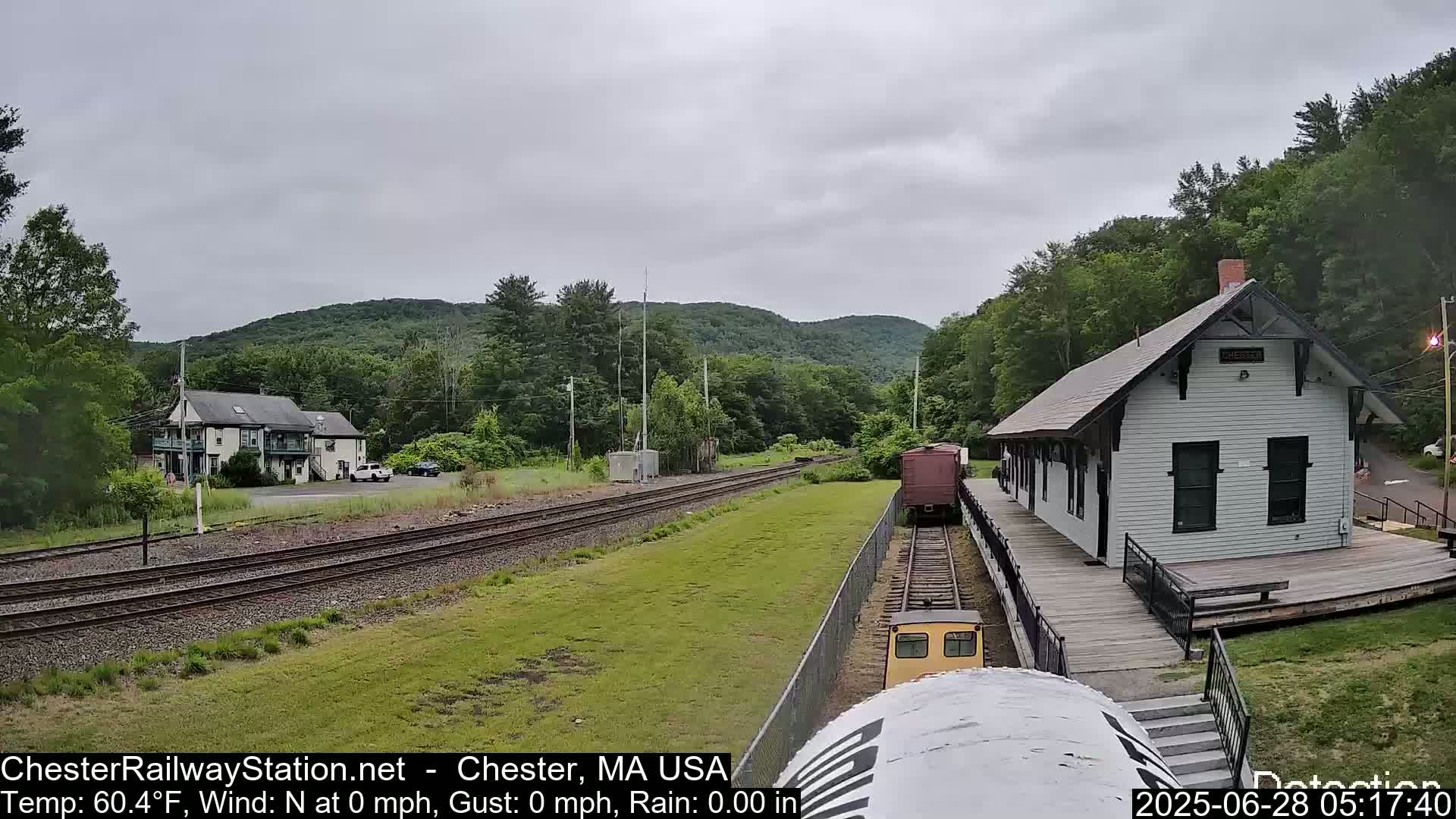 Chester Railway Station Live  Cam - Massachusetts, USA