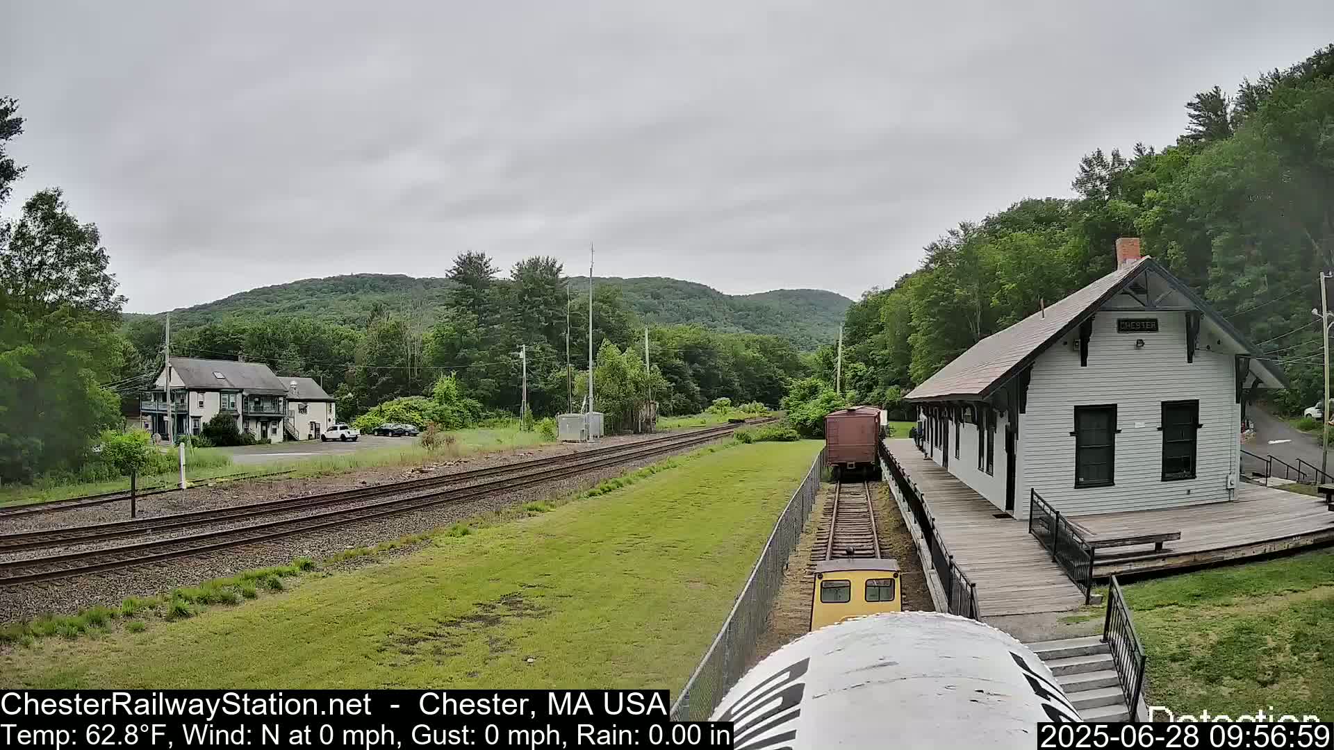 Chester Railway Station Live  Cam - Massachusetts, USA