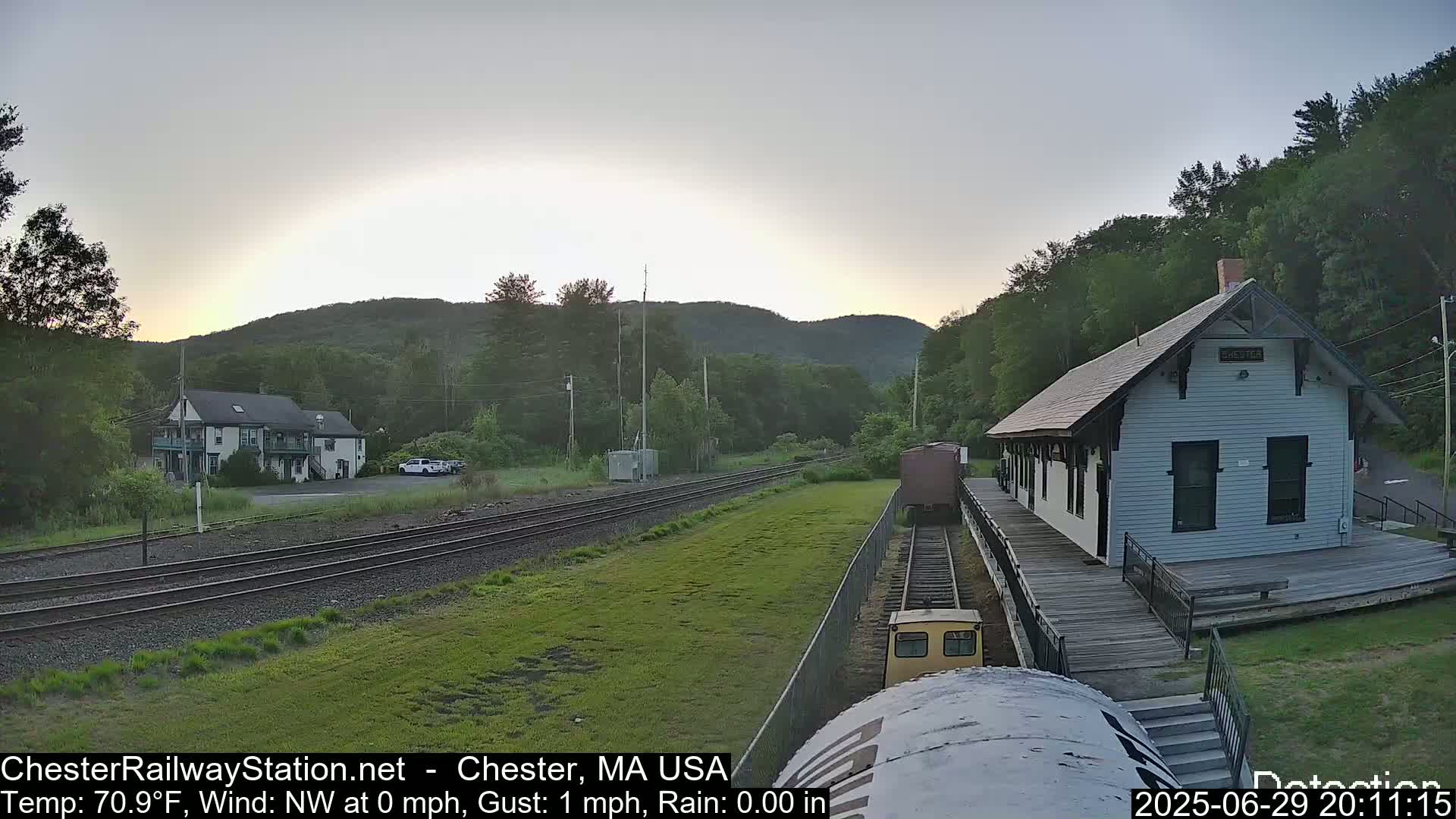 Chester Railway Station Live  Cam - Massachusetts, USA