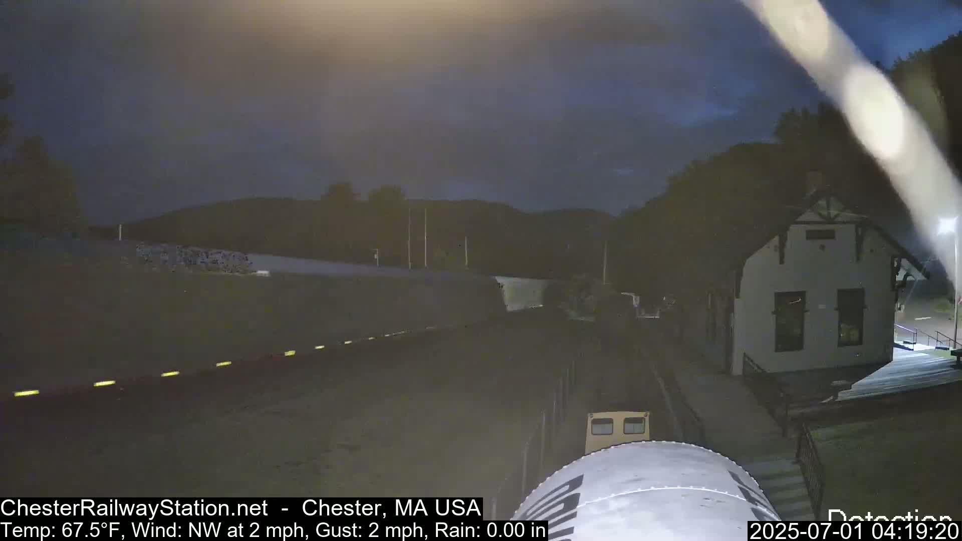 Chester Railway Station Live  Cam - Massachusetts, USA