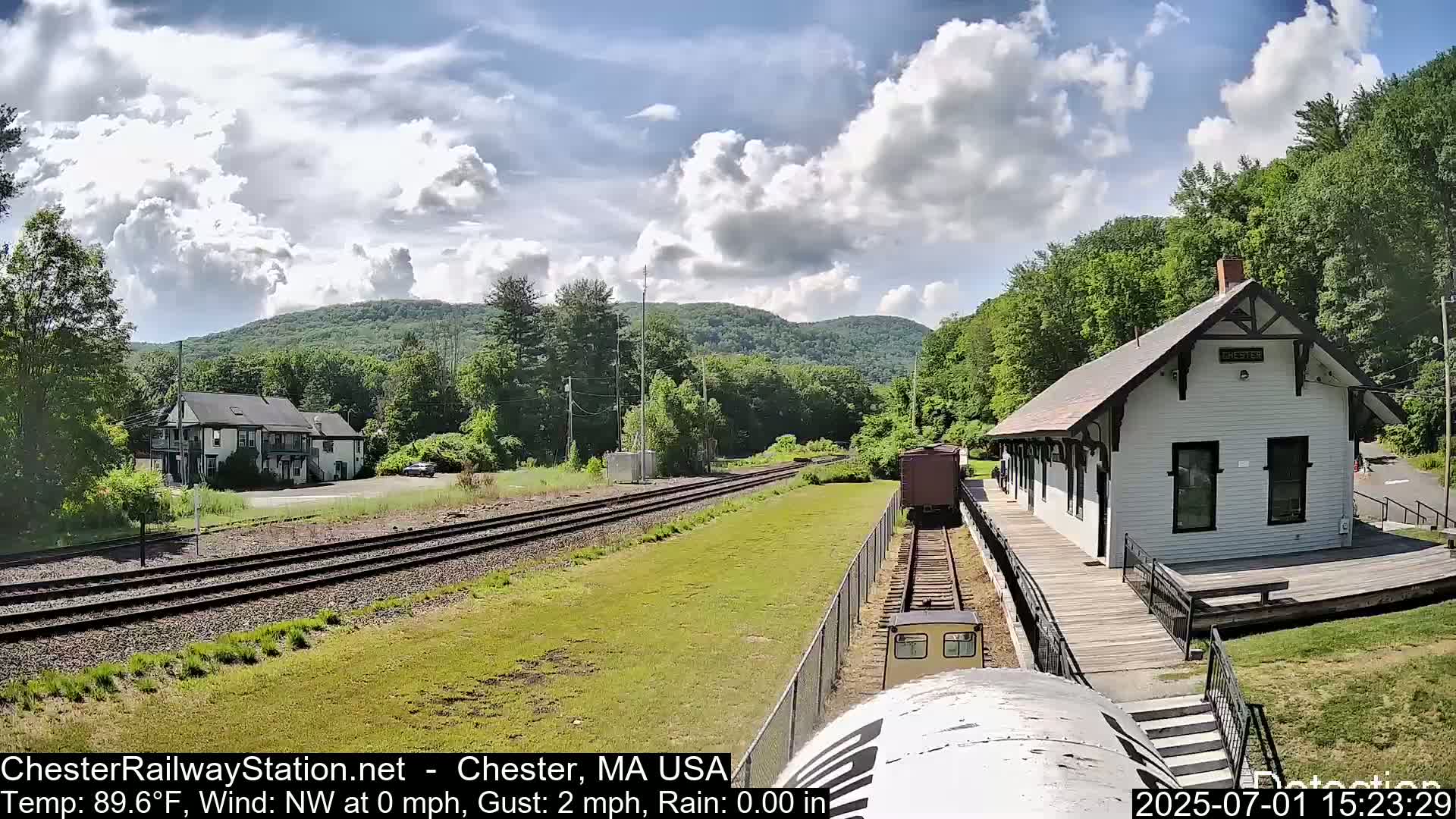 Chester Railway Station Live  Cam - Massachusetts, USA
