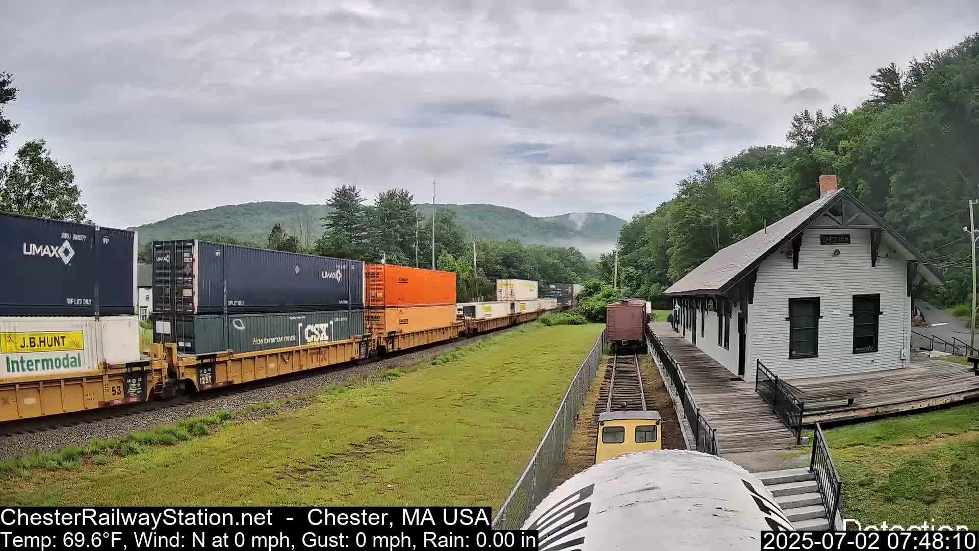 Chester Railway Station Live  Cam - Massachusetts, USA