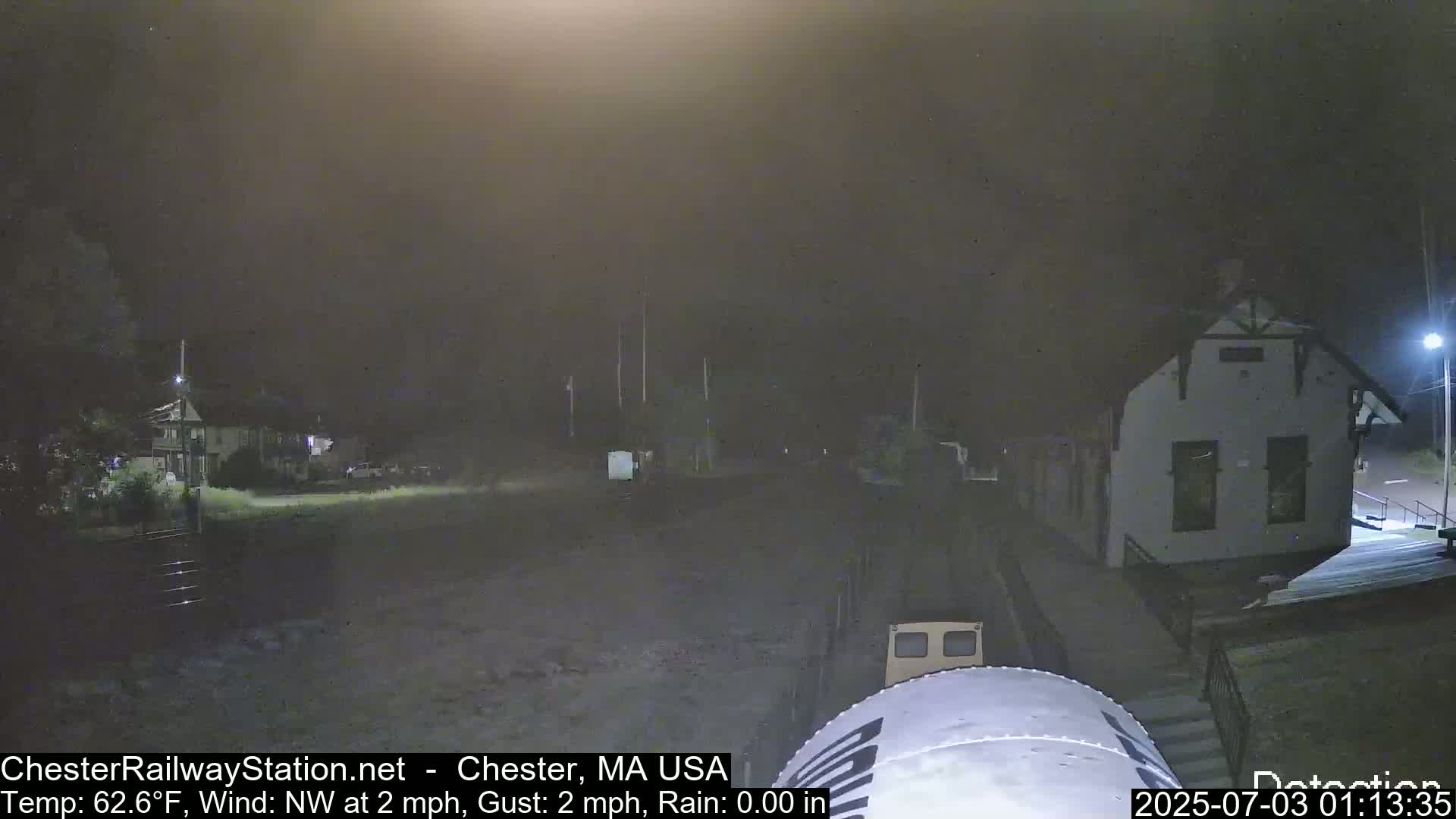 Chester Railway Station Live  Cam - Massachusetts, USA