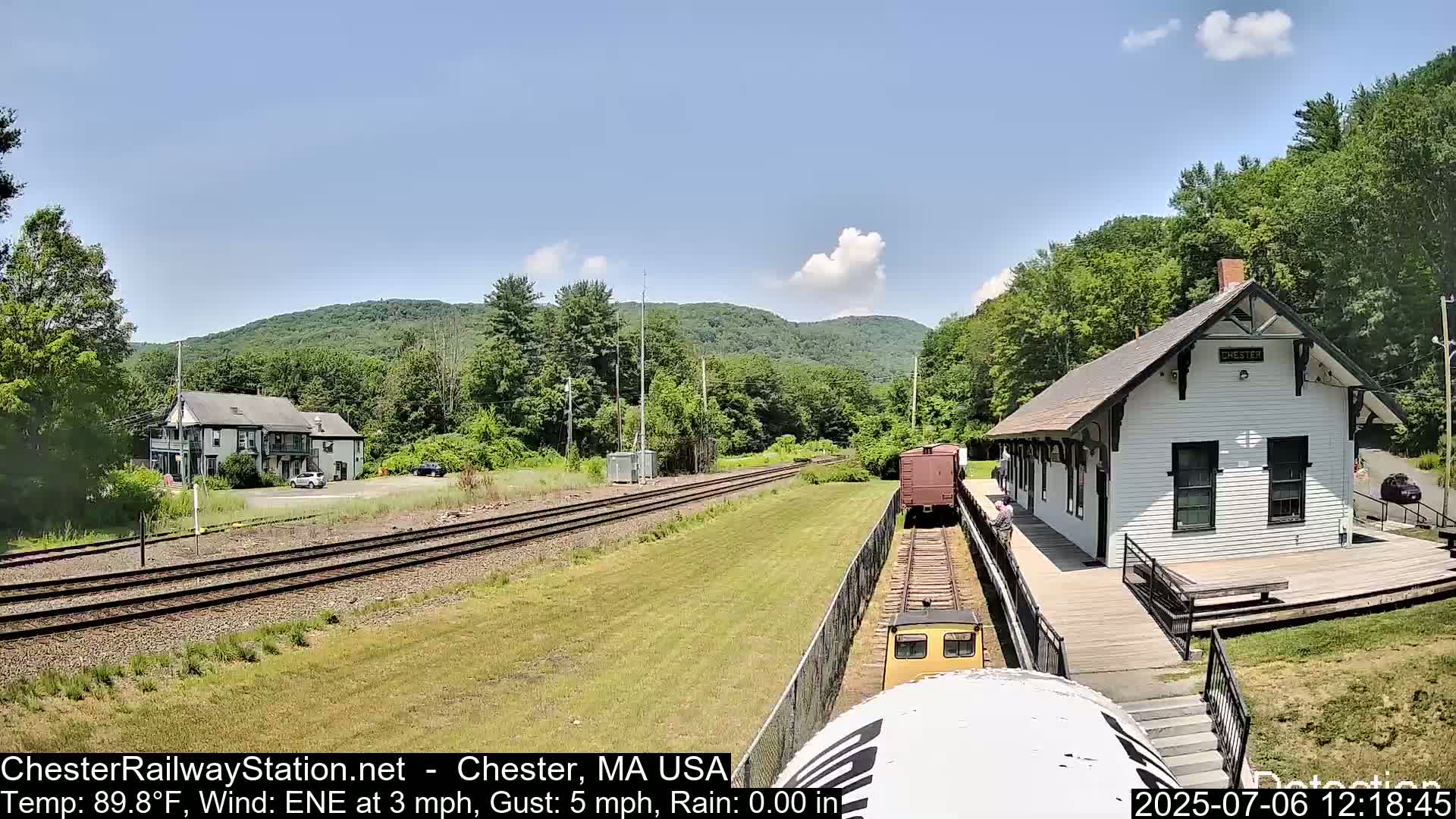 Chester Railway Station Live  Cam - Massachusetts, USA