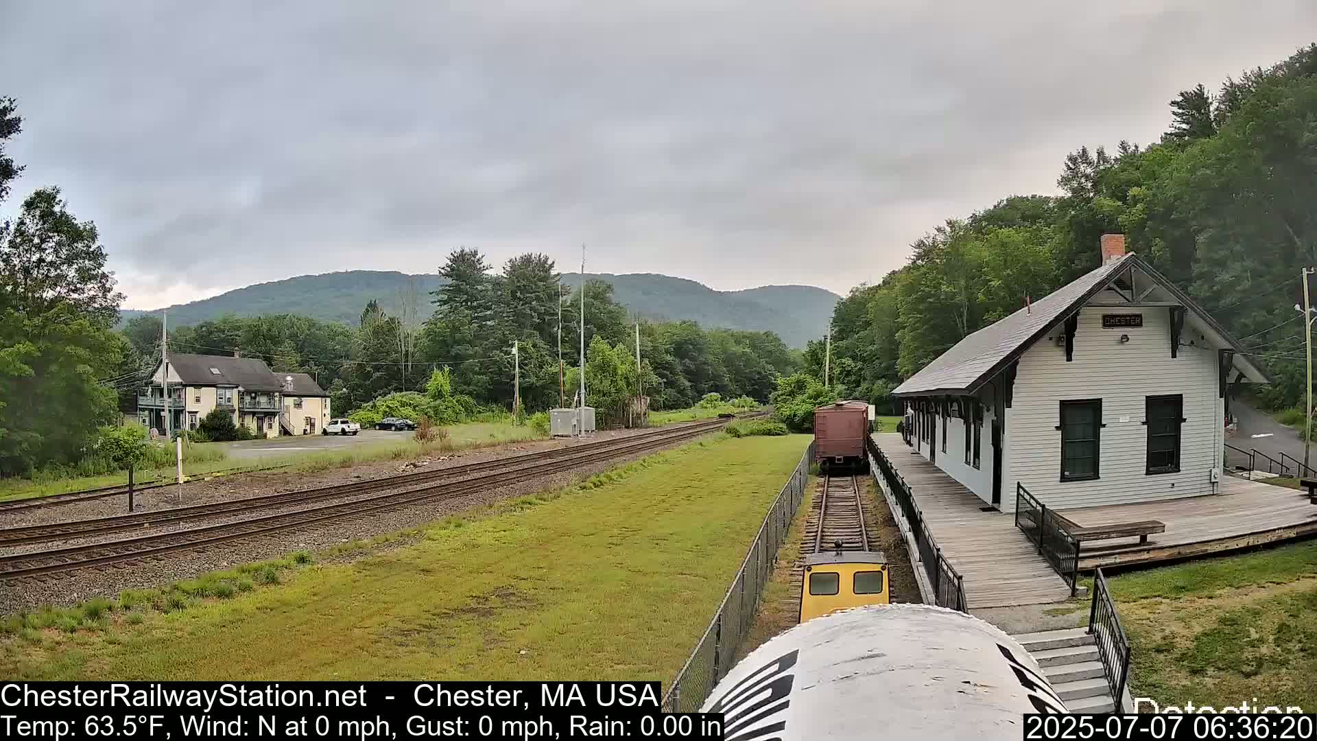 Chester Railway Station Live  Cam - Massachusetts, USA