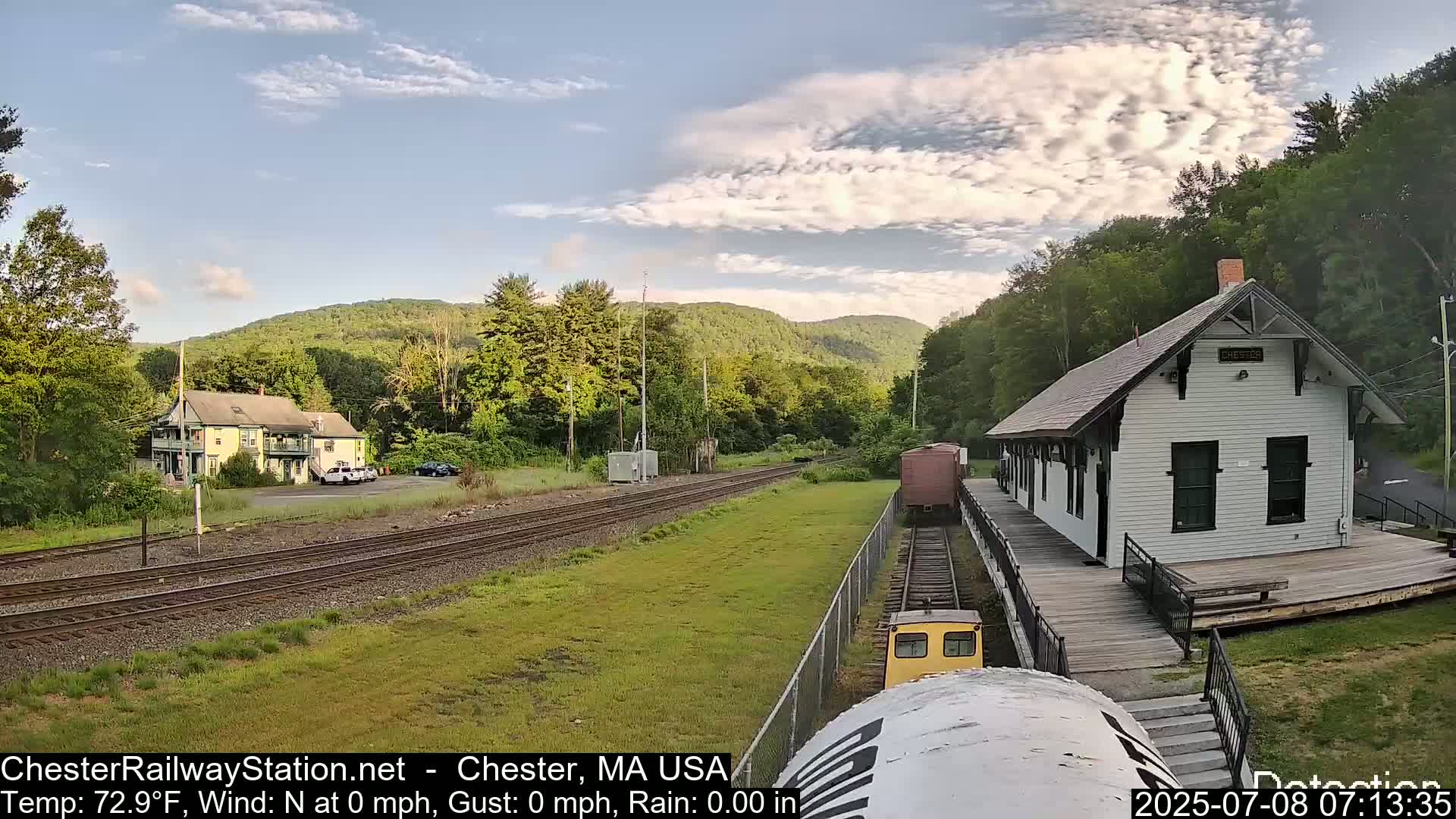 Chester Railway Station Live  Cam - Massachusetts, USA