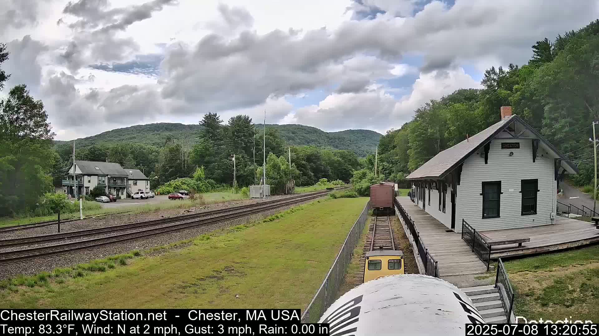 Chester Railway Station Live  Cam - Massachusetts, USA
