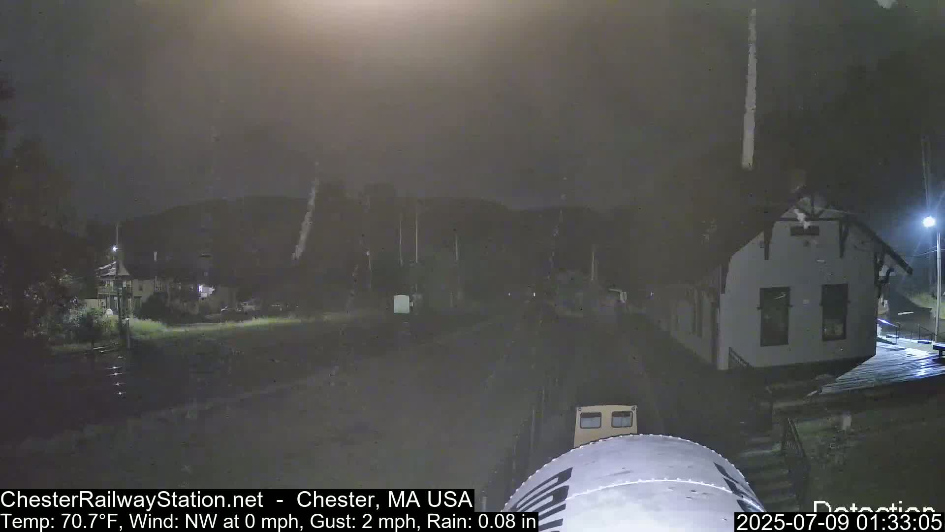 Chester Railway Station Live  Cam - Massachusetts, USA