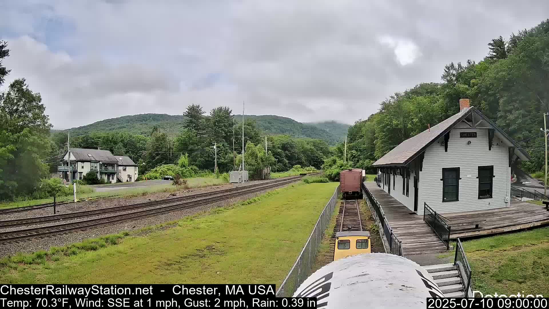 Chester Railway Station Live  Cam - Massachusetts, USA